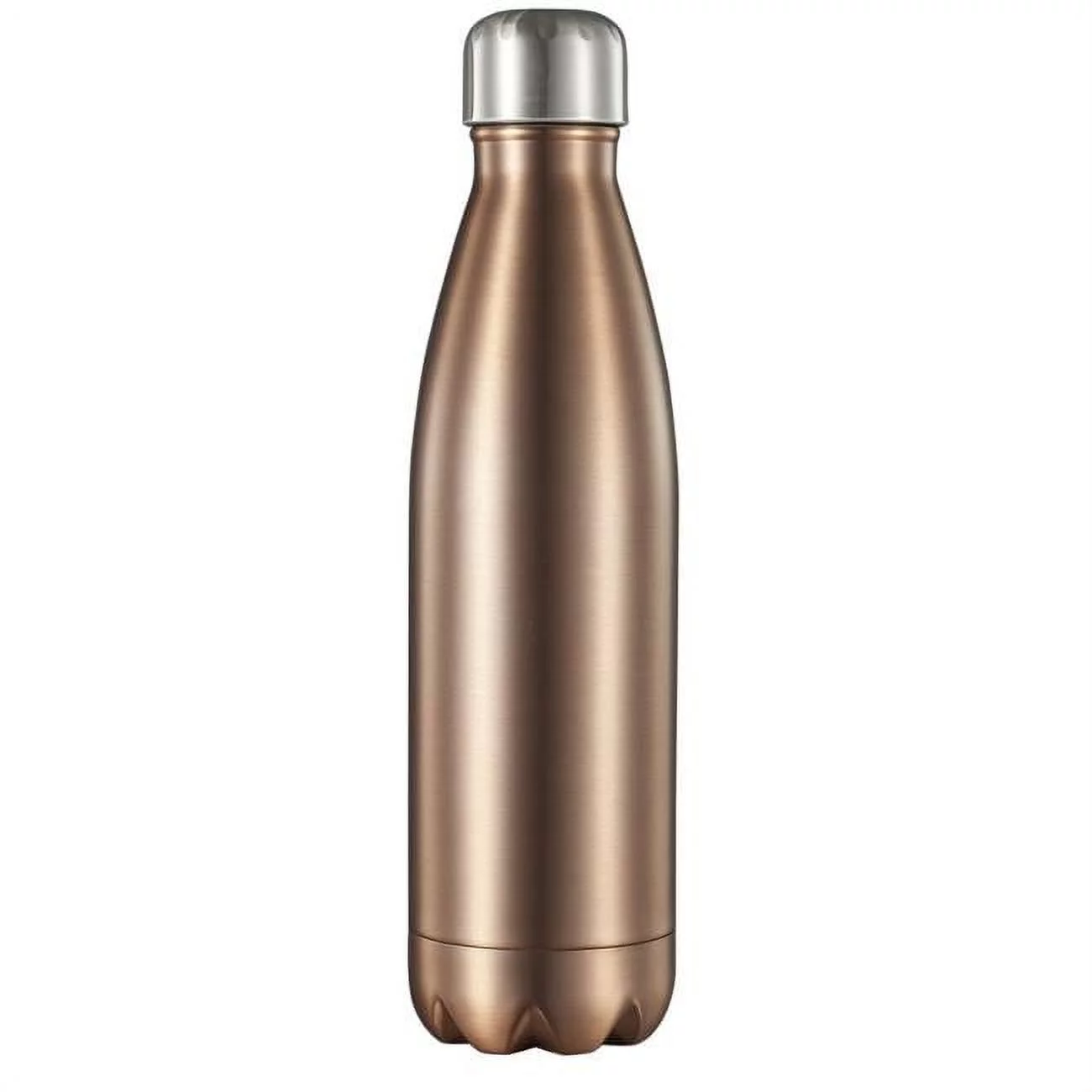 16 oz Marina Double Wall Water Bottle, Brushed Copper