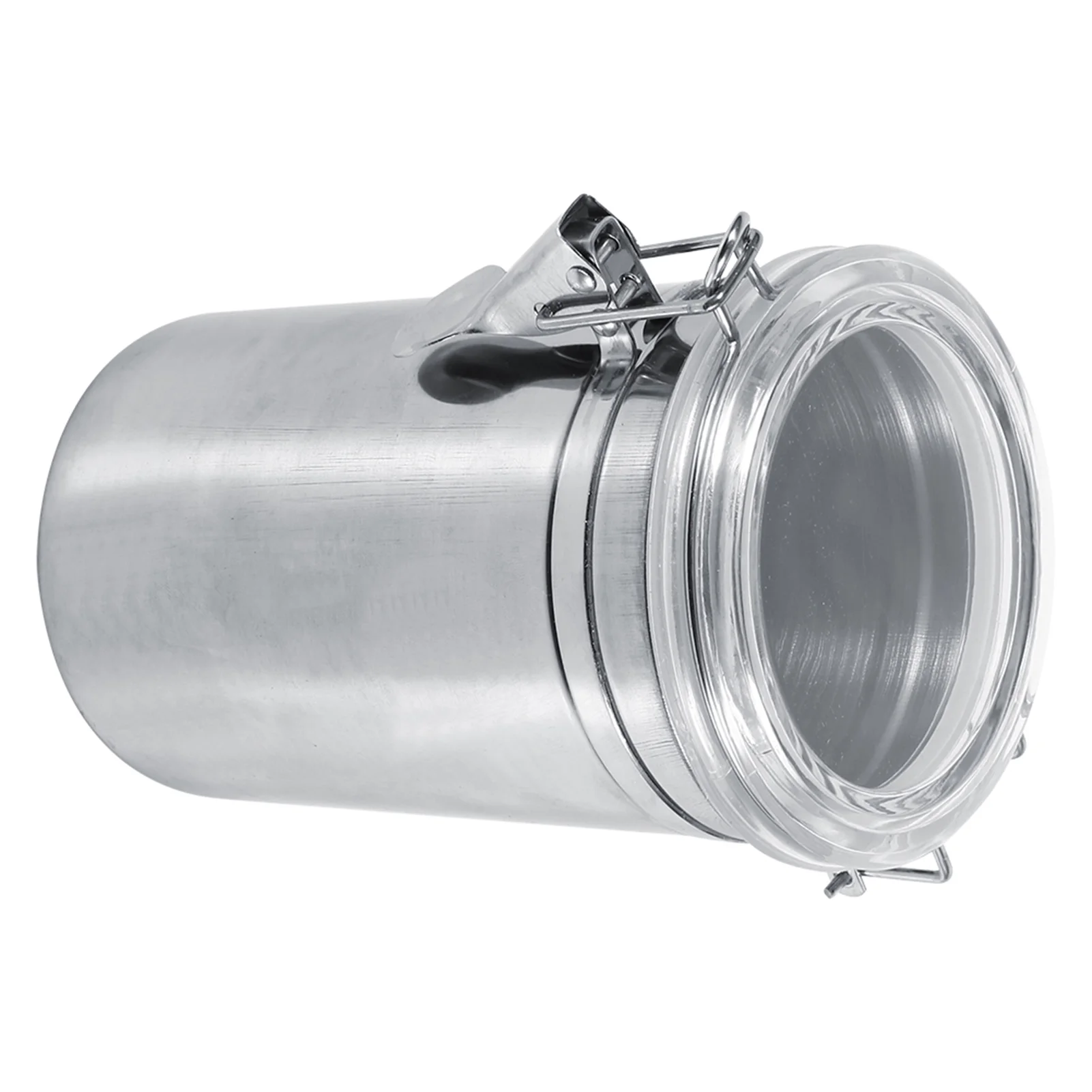 Qulable Stainless Steel Kitchen Food Storage Container Bottle, Sugar Tea Coffee Beans Canister (XL), Silver