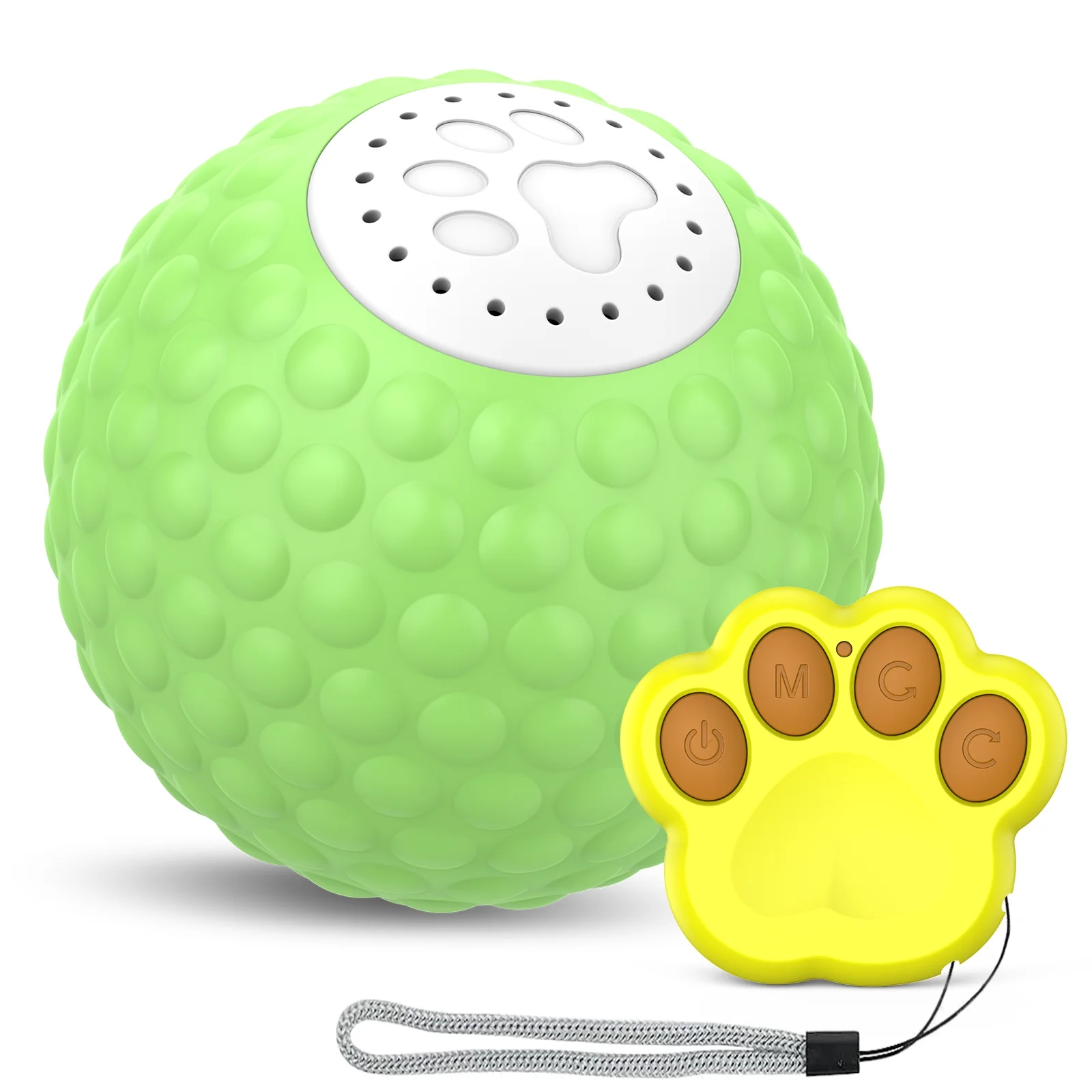 GoolRC Remote control Ball Cat Toy Two Modes, Realistic Bird Calls Interactive Rolling Ball for Cats to Encourage Exercise