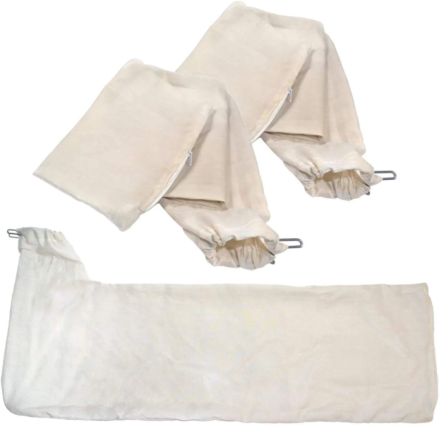 HQRP 3-Pack Dust Collector Bag for Bosch GTS1031, GTS1041A, 4000, 4100, 4100-09 Worksite Jobsite Tablesaws