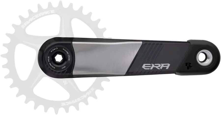 RaceFace Era Crankset - 175mm, Direct Mount, 136mm Spindle with CINCH Interface, Carbon, Black