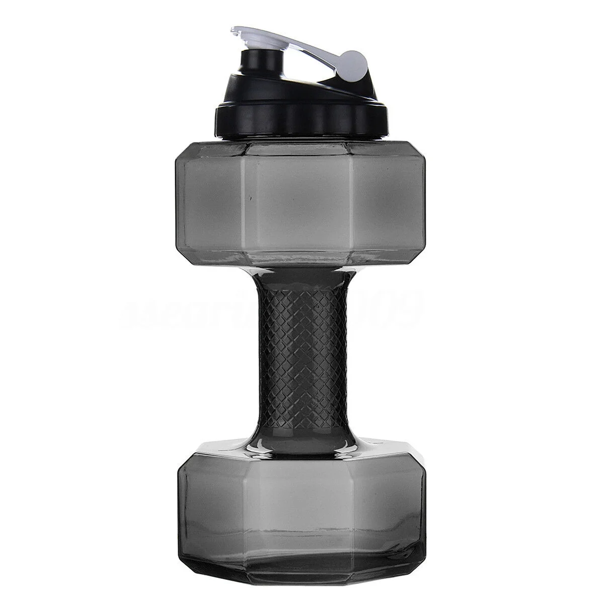 74OZ Travel Dumbbell Shaped Sport Water Cup Kettle Fit Drink Gym Exercise Bottle