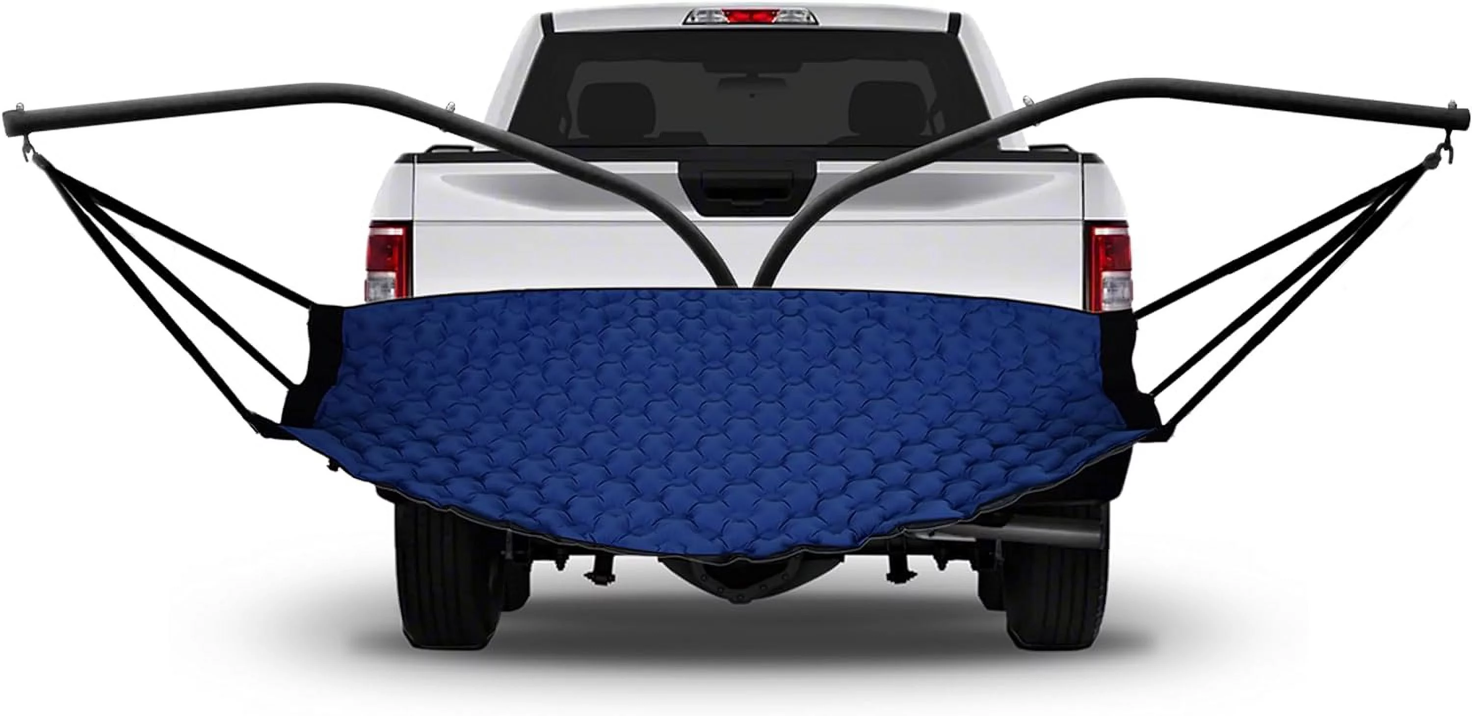 Hammaka Hammock Hitch Stand with Pammock, 2-in-1 Sleeping Pad Camping Hammock (Blue Pammock)