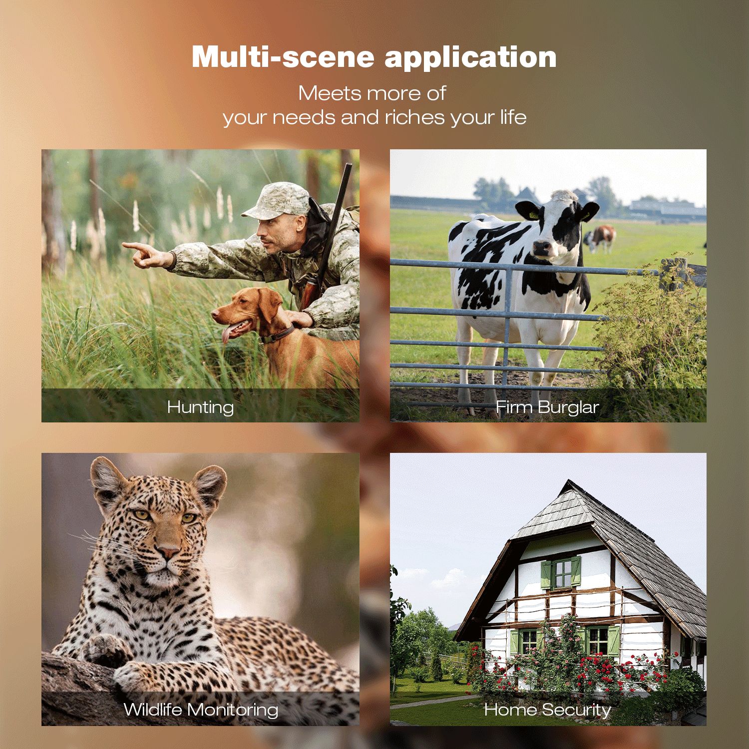 CAMPARK Trail Camera 1080P Game Hunting Camera with Night Vision Waterproof Motion Activated Trail Cam with SD Card