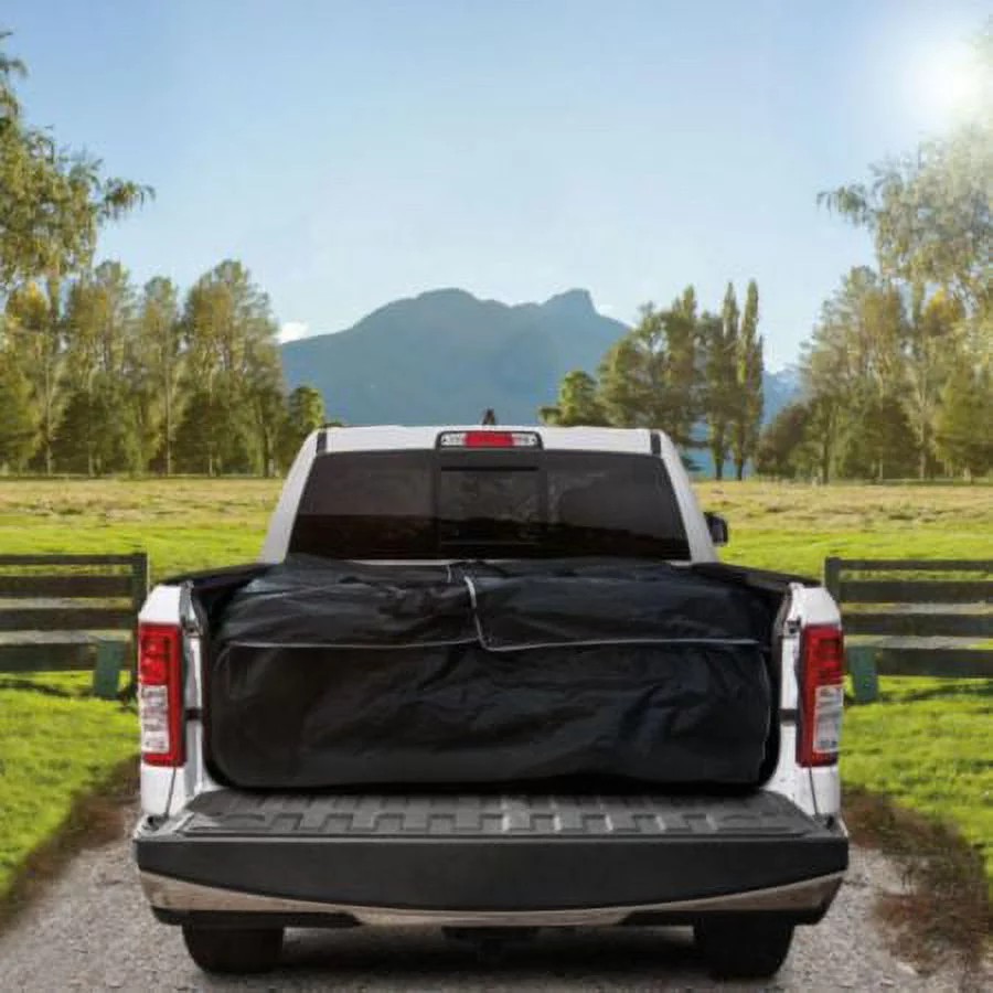 Autocraft Truck Cargo Liner, Black Tarp, 1PC, UV/Water Resistant, Fits 58
