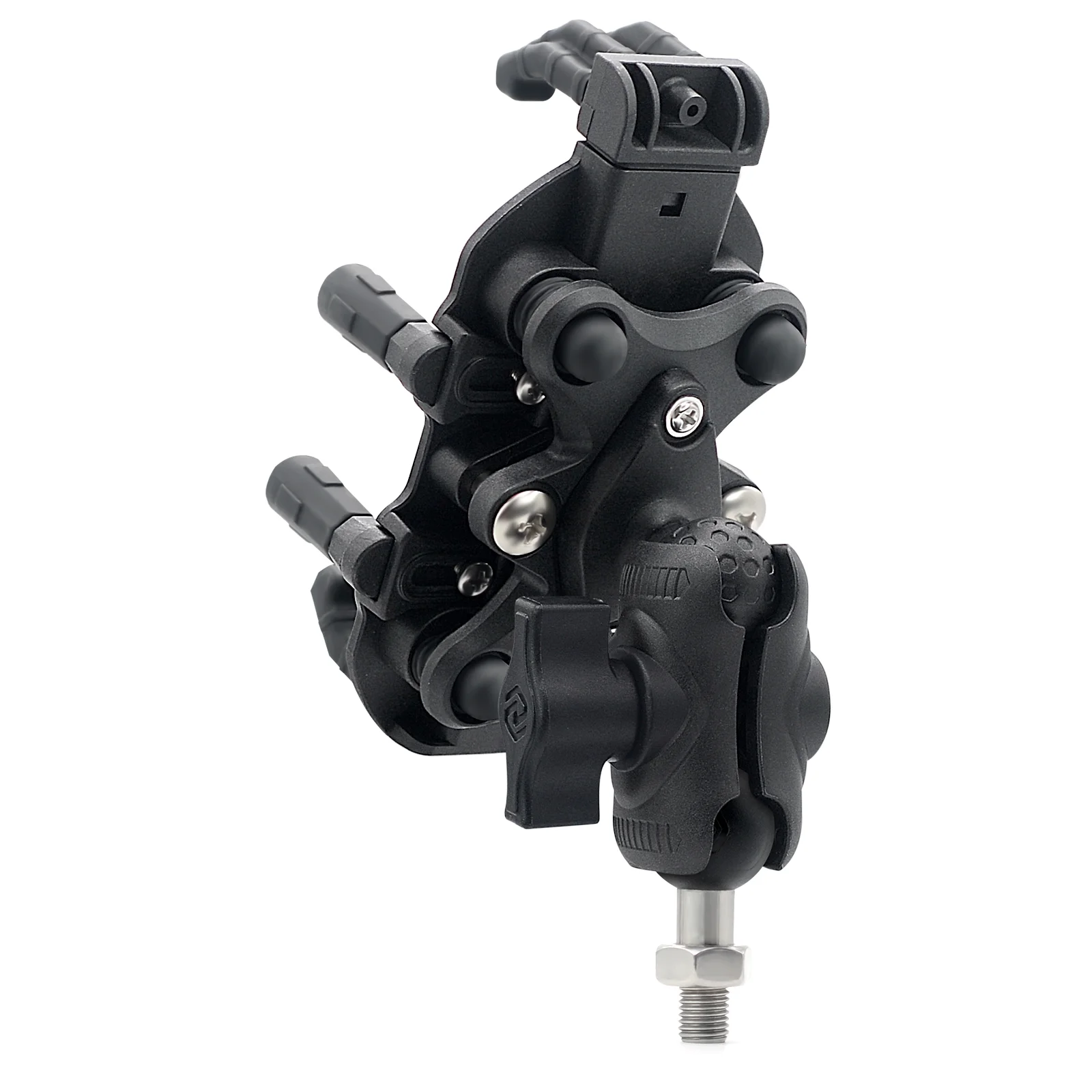 moobody Motorcycle Phone Mount Holder for Cell Phones with Vibration Dampener and 360° Adjustable Rotation