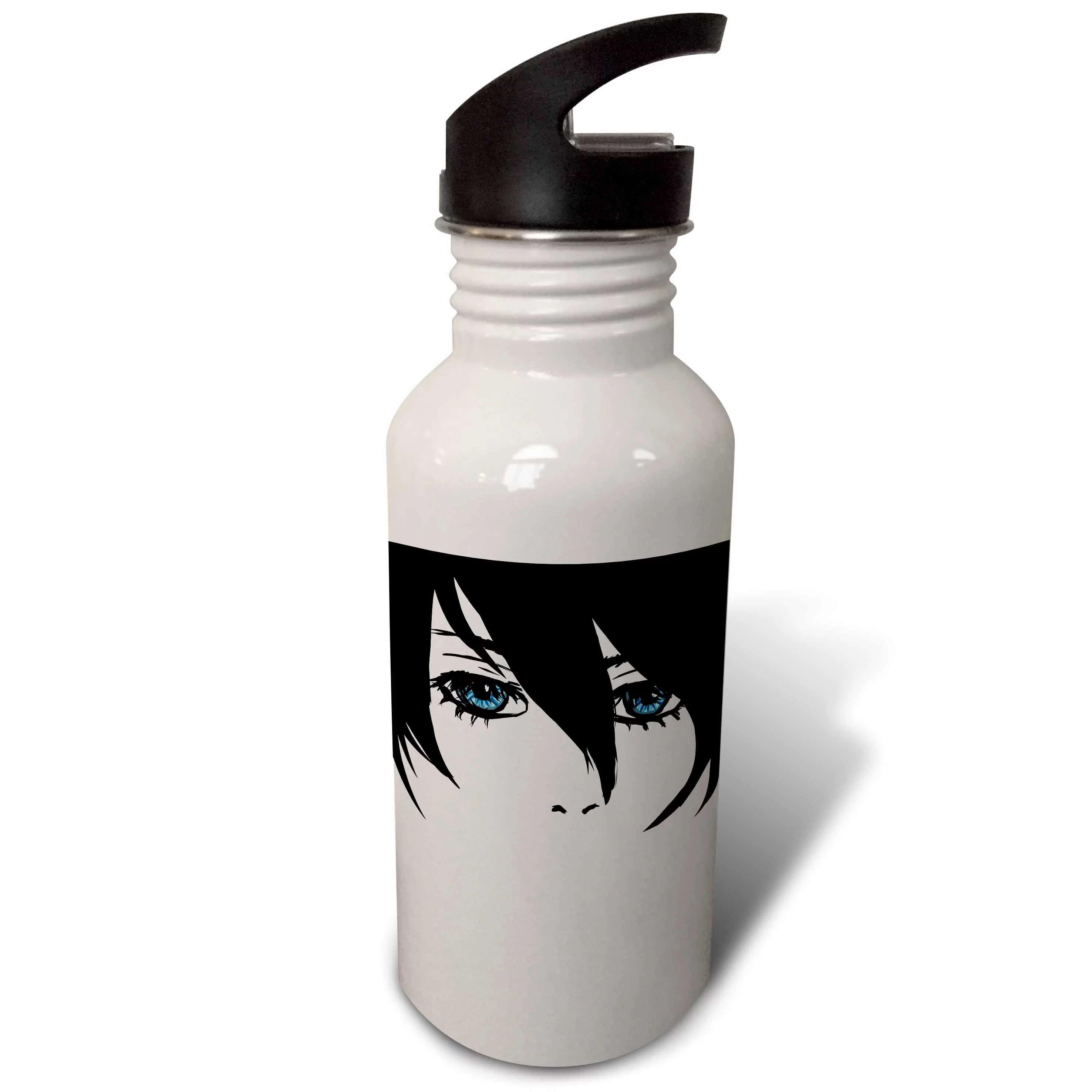 Michaels Secret Anime Face - Connie Ashlyn Art 21 oz Sports Water Bottle wb-108592-1