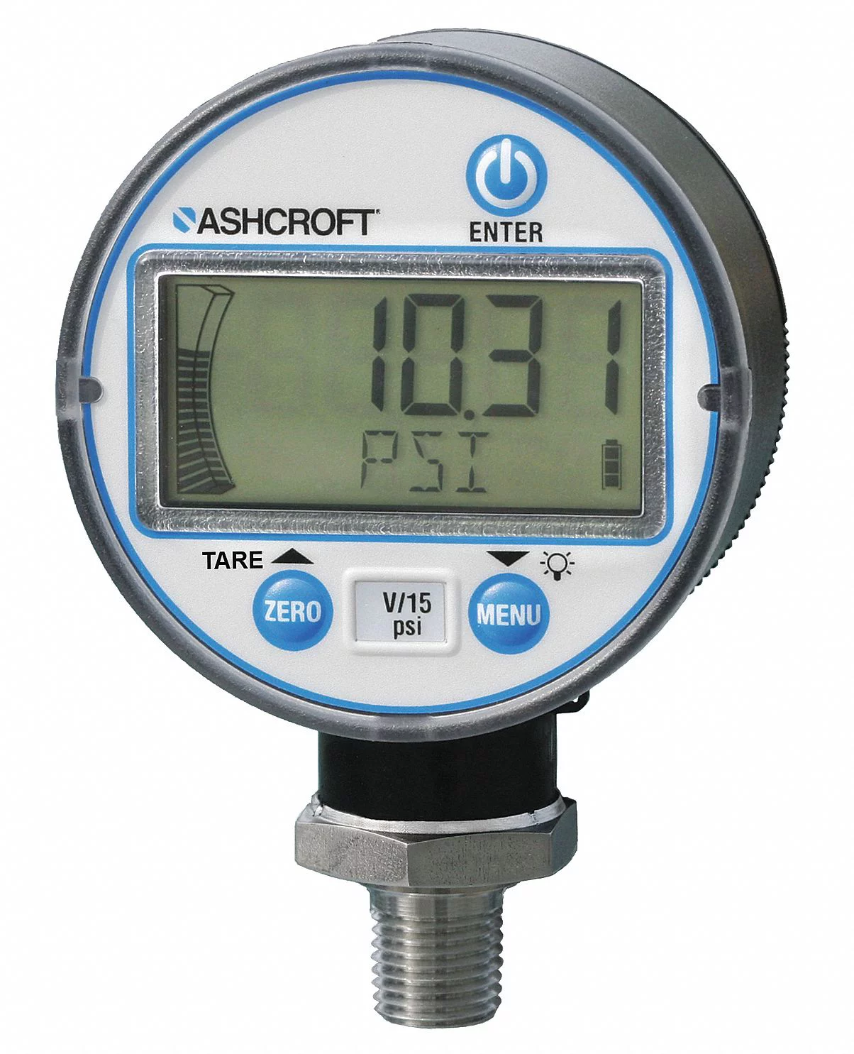 Ashcroft General Digital Gauge,30 In VAC  DG2551N1NAM02L0IM&V