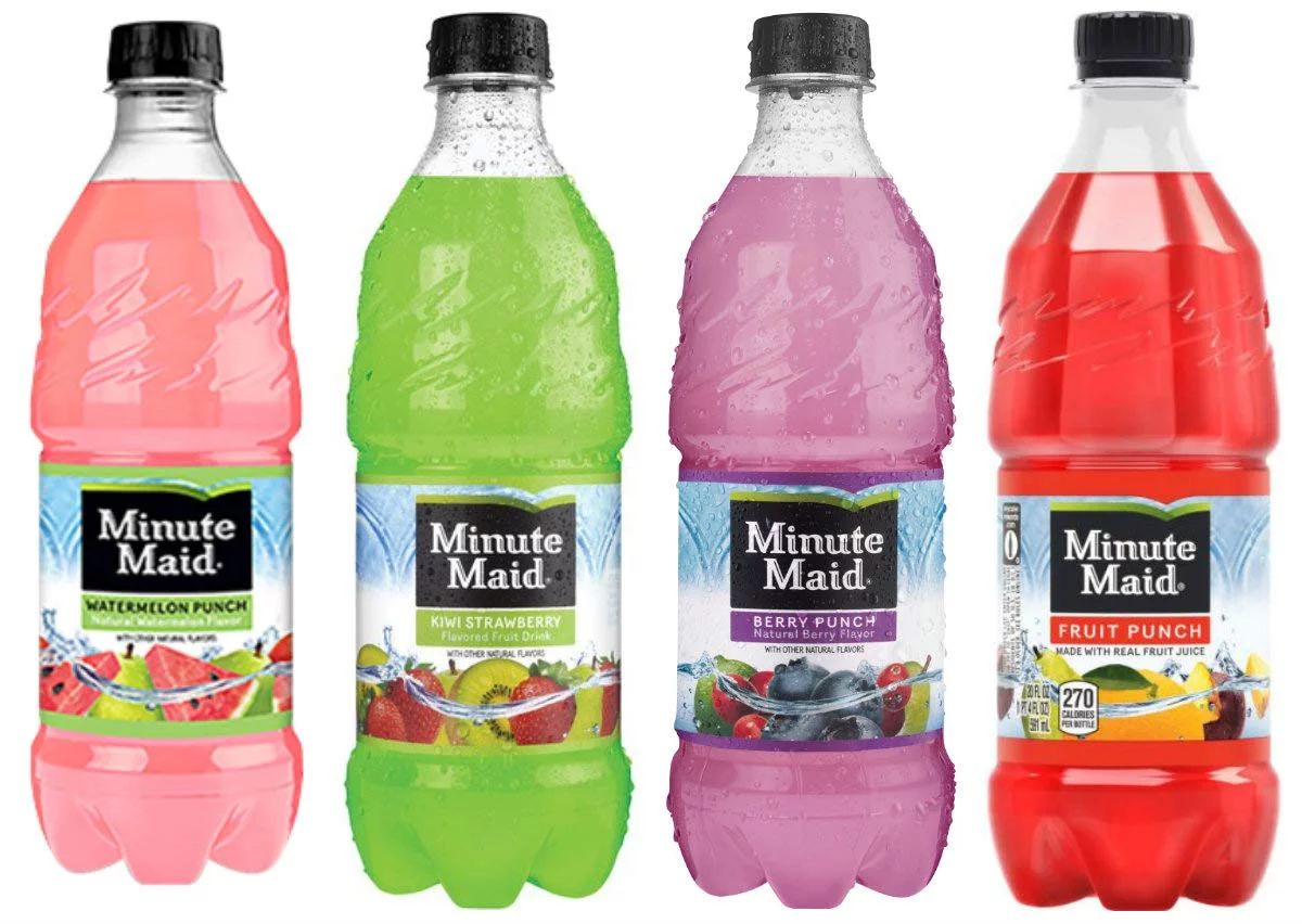 Minute Maid Fruit Punch - 12, 20 Ounce Bottles (4 Flavor Variety Pack)