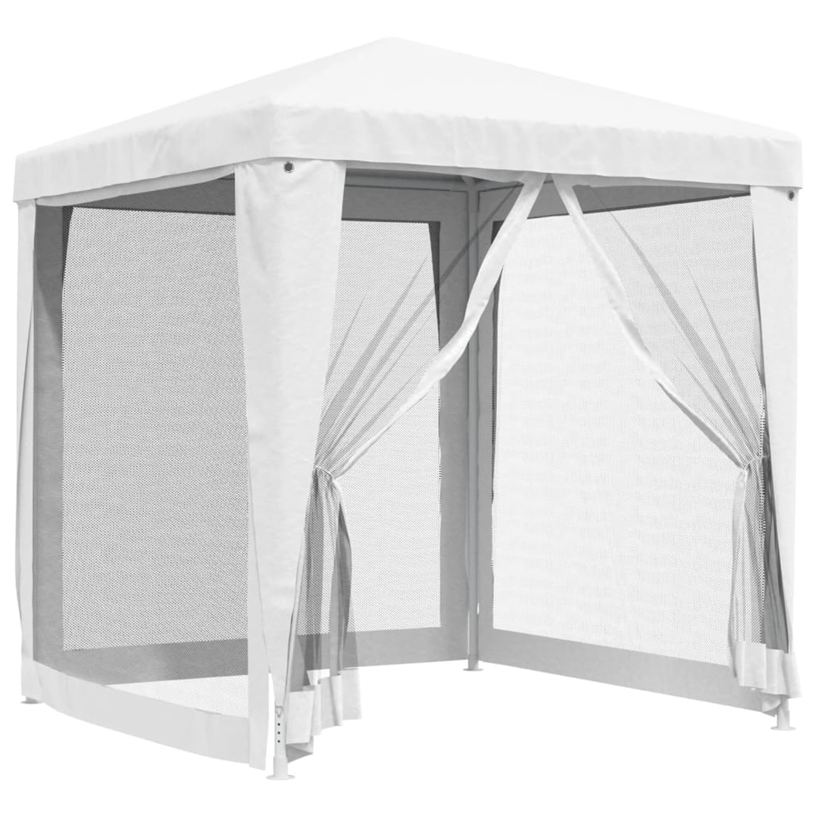 Andoer parcel,Shade Shelter Bbq Mesh Sidewalls Party Tent Sun Shade Shelter Canopy White Sun 78.7
