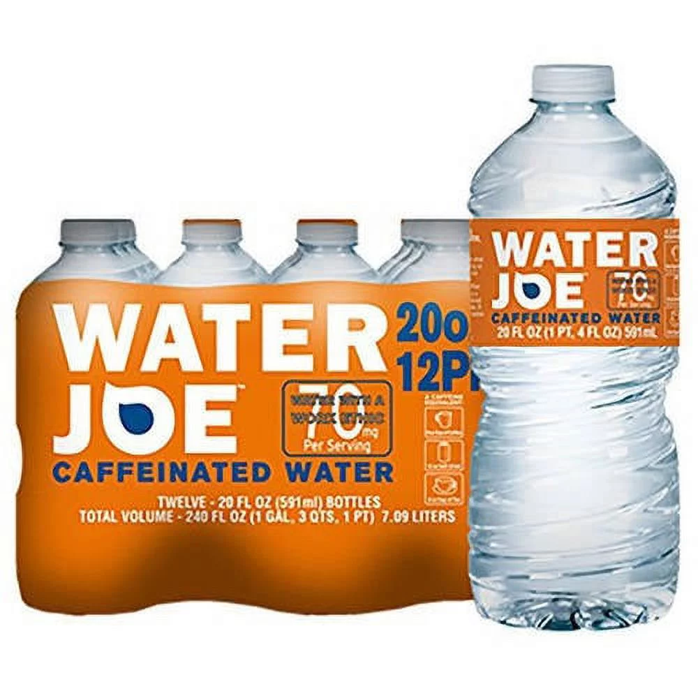 Water Joe Caffeinated Water - 20 Ounces (24 Pack)