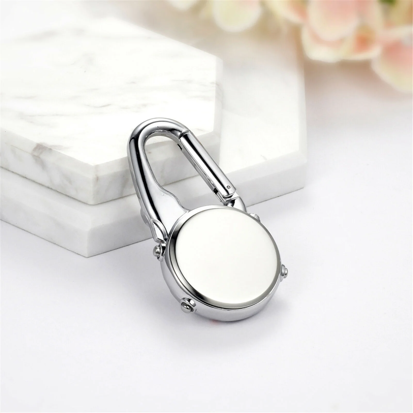 Multifunction Clip-On Carabiner Backpack Digital Watch W/ Light Compass Calendar