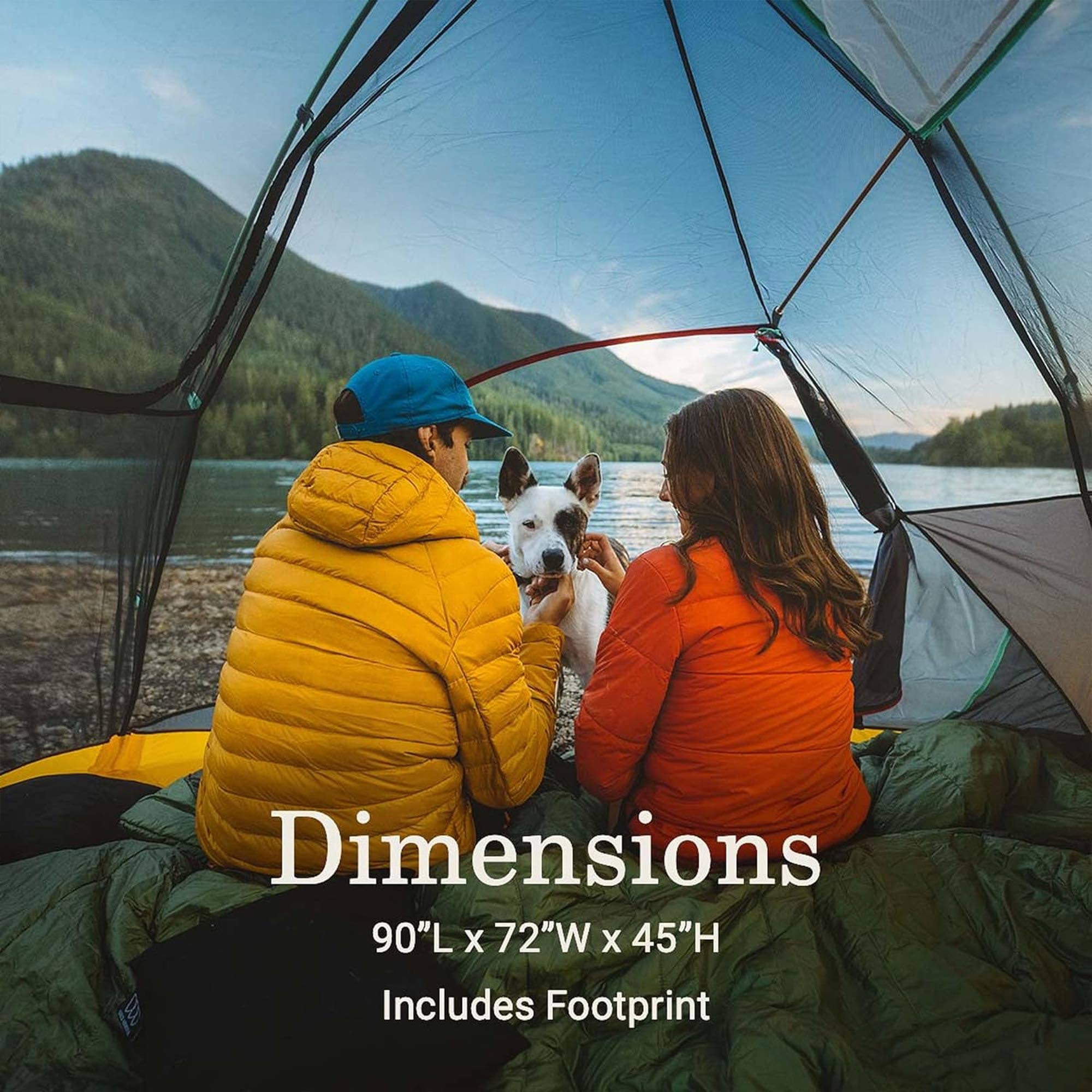 Coleman PEAK1 Premium 3 Person Backpacking Tent w/Waterproof Fabric