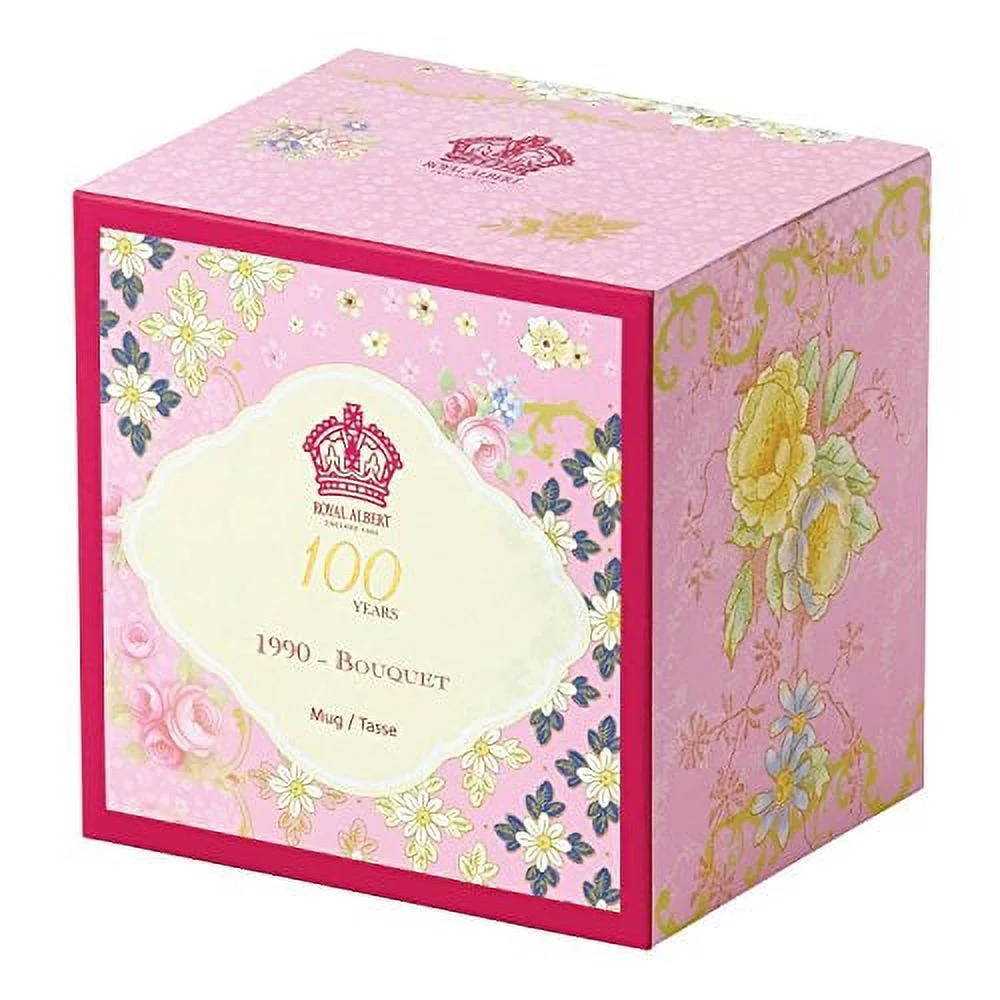 Royal Albert 100 Years of 1990 Bouquet Mug - 40017558