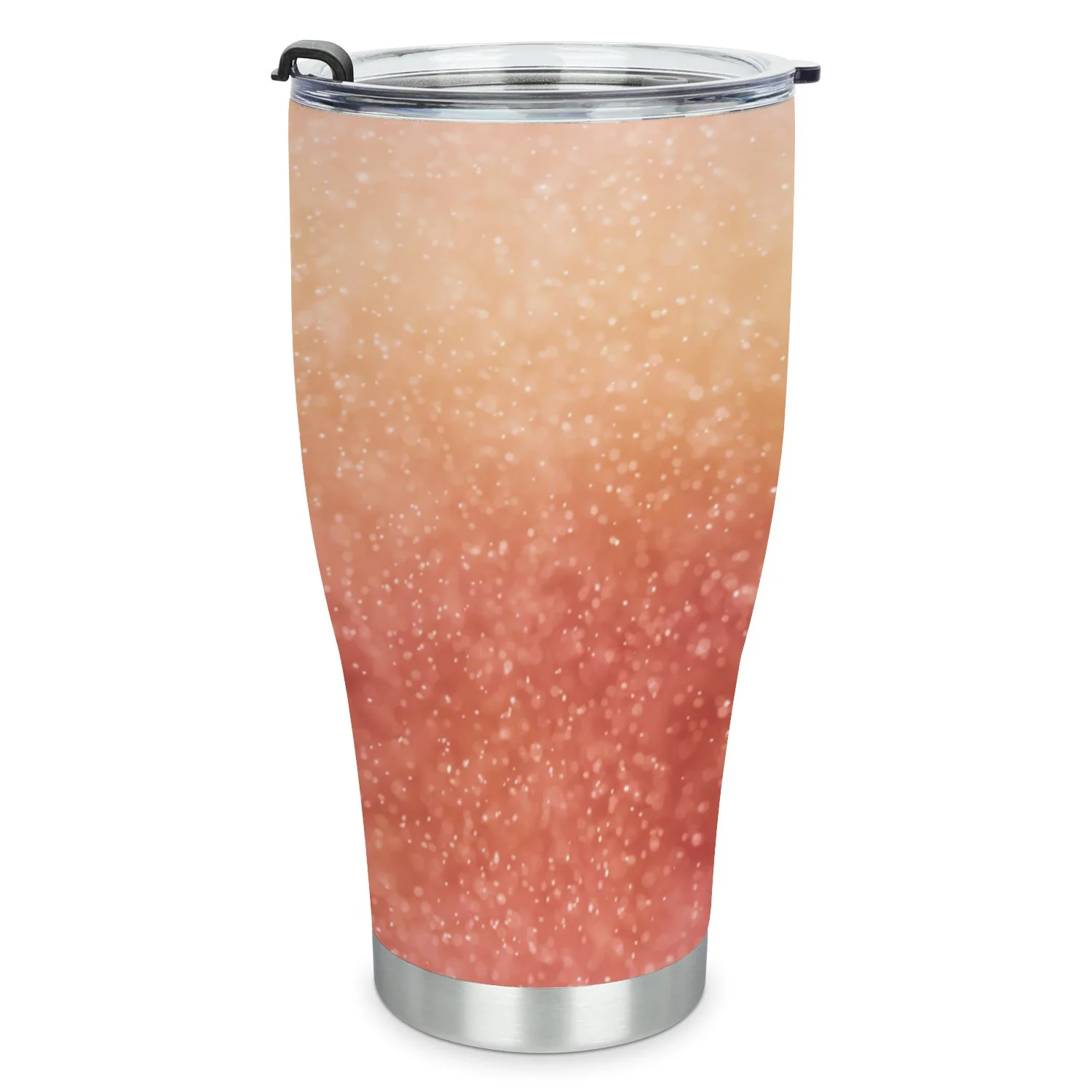 Hidove Stainless Steel Tumbler, Abstract Bokeh Background 30oz Leak Proof & Stainless Steel Bottle for Hot & Cold Drinks - Coffee Travel Mug, Water Metal Canteen, Thermal Cup