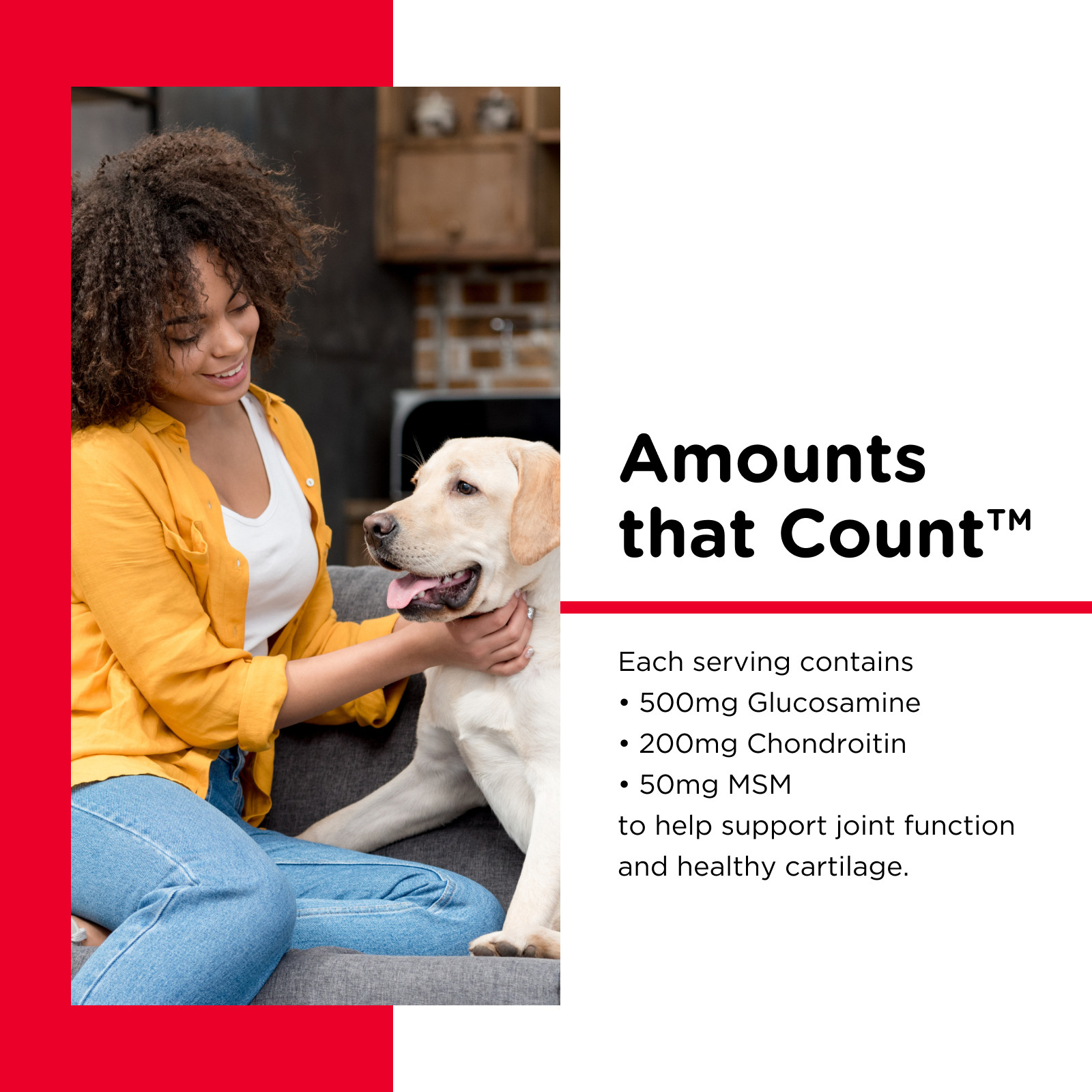 Nutri-Vet Hip & Joint Extra Strength Chewable Dog Supplements, 75 Count