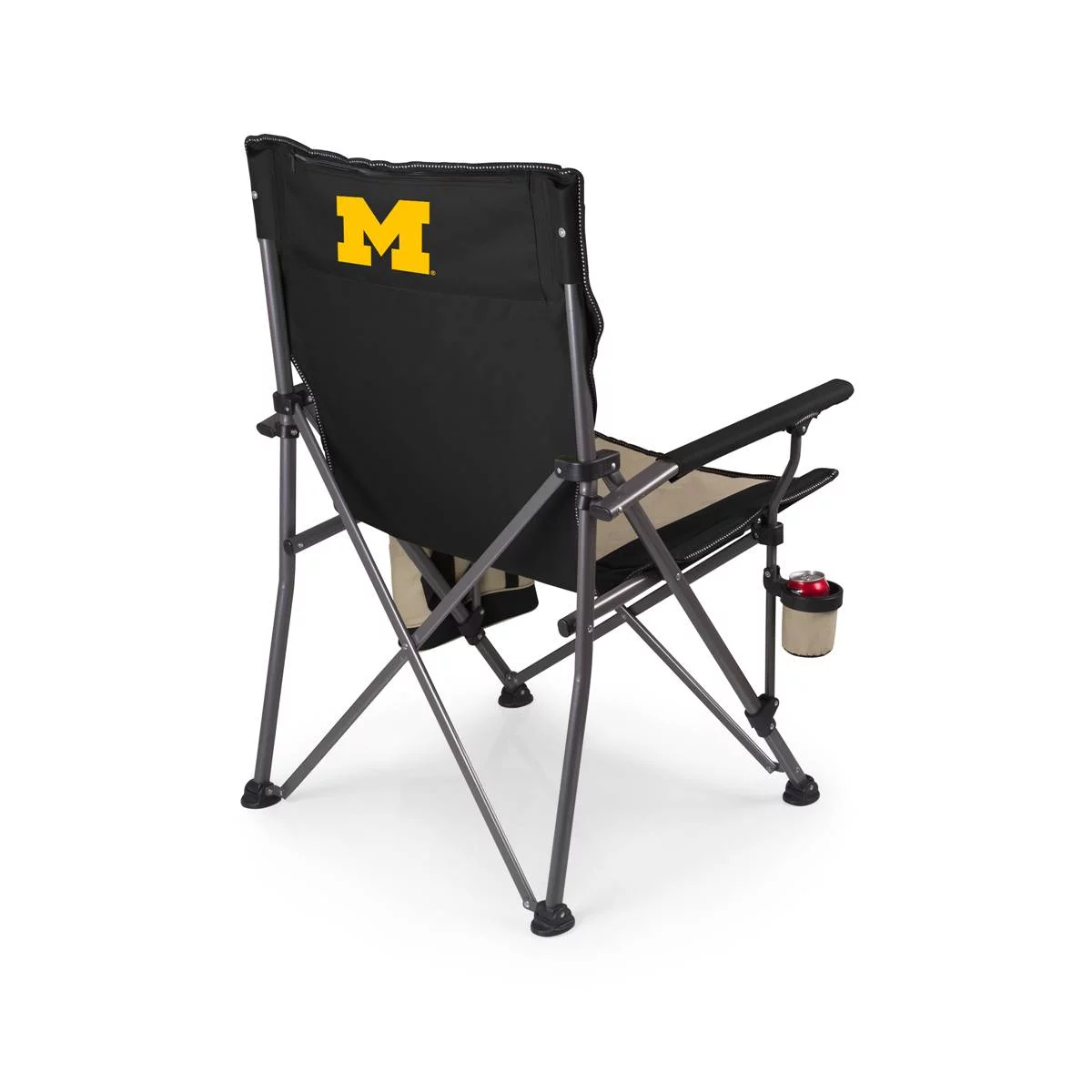 Michigan Team Sports Wolverines XL Camp Chair with Cooler