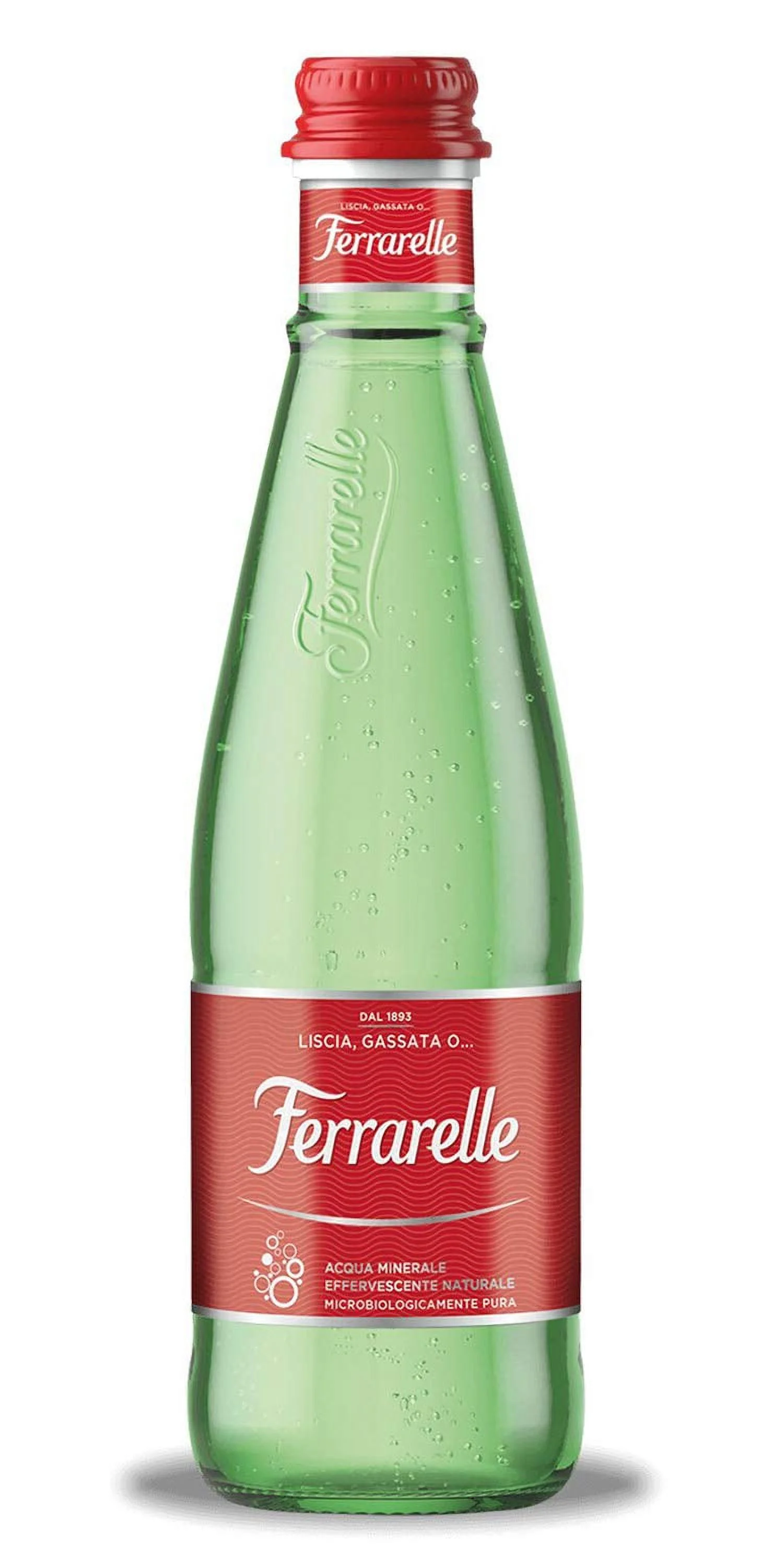 Sparkling Natural Mineral Water  11.2 Oz (12 Glass Bottles)