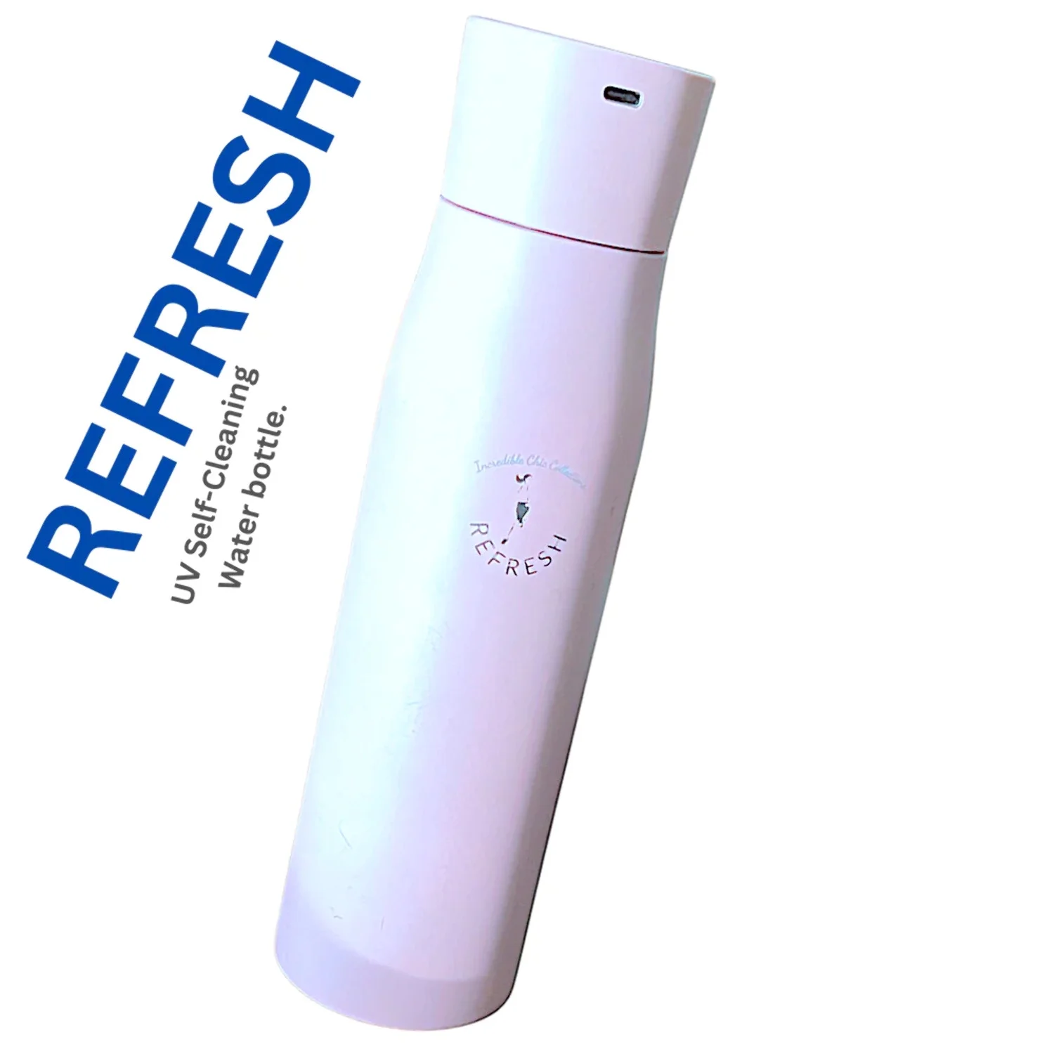 NEW Pink Water Bottle 17 oz UV Self-Cleaning Sterilization Vacuum Insulated Stainless Steel, 17oz, Touch Screen, Pink