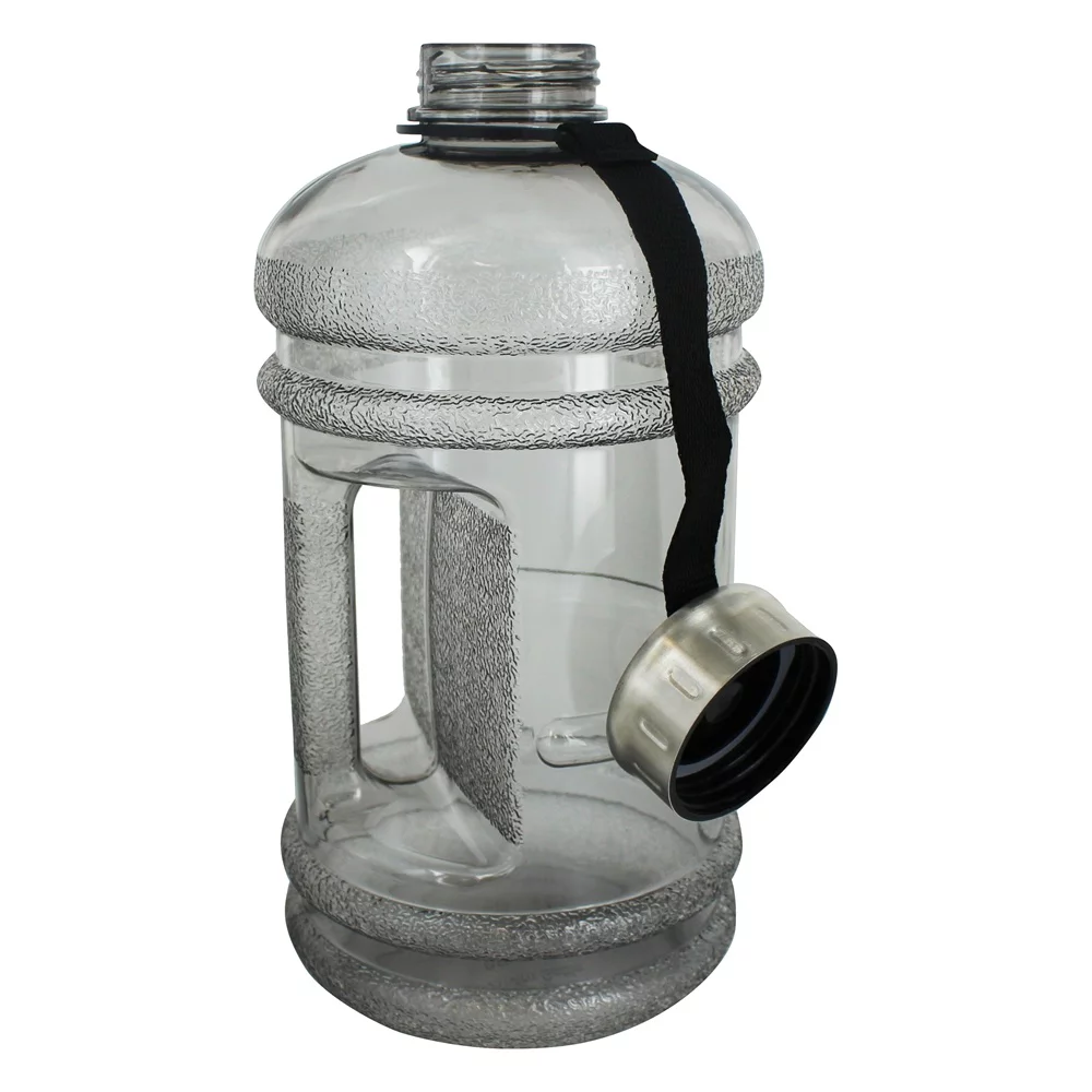New Wave Enviro Products - BPA Free Water Bottle with Handle Charcoal - 2.2 Liter(s)