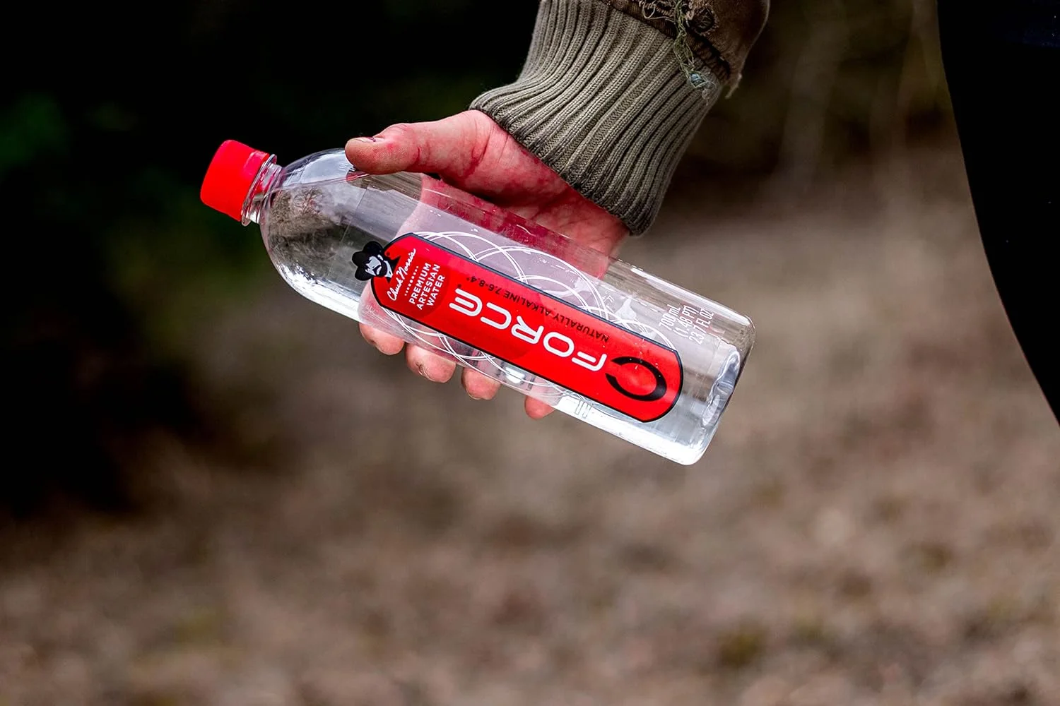 Natural Artesian Bottled Water, Naturally High Ph, 700Ml (23.7Oz), (12 CT)