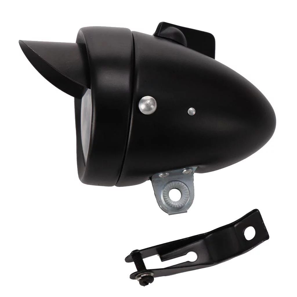 vintage Bicycle Bike Front Light Lamp 1 headlight with Bracket