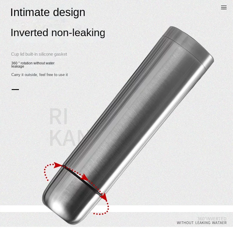 Homgreen Coffee Thermos | Large Thermal Water Bottle for Tea Hot & Cold Drinks | Stainless Steel Vacuum Sealed Insulated Thermos Water Flasks Bottles for Work & Travel