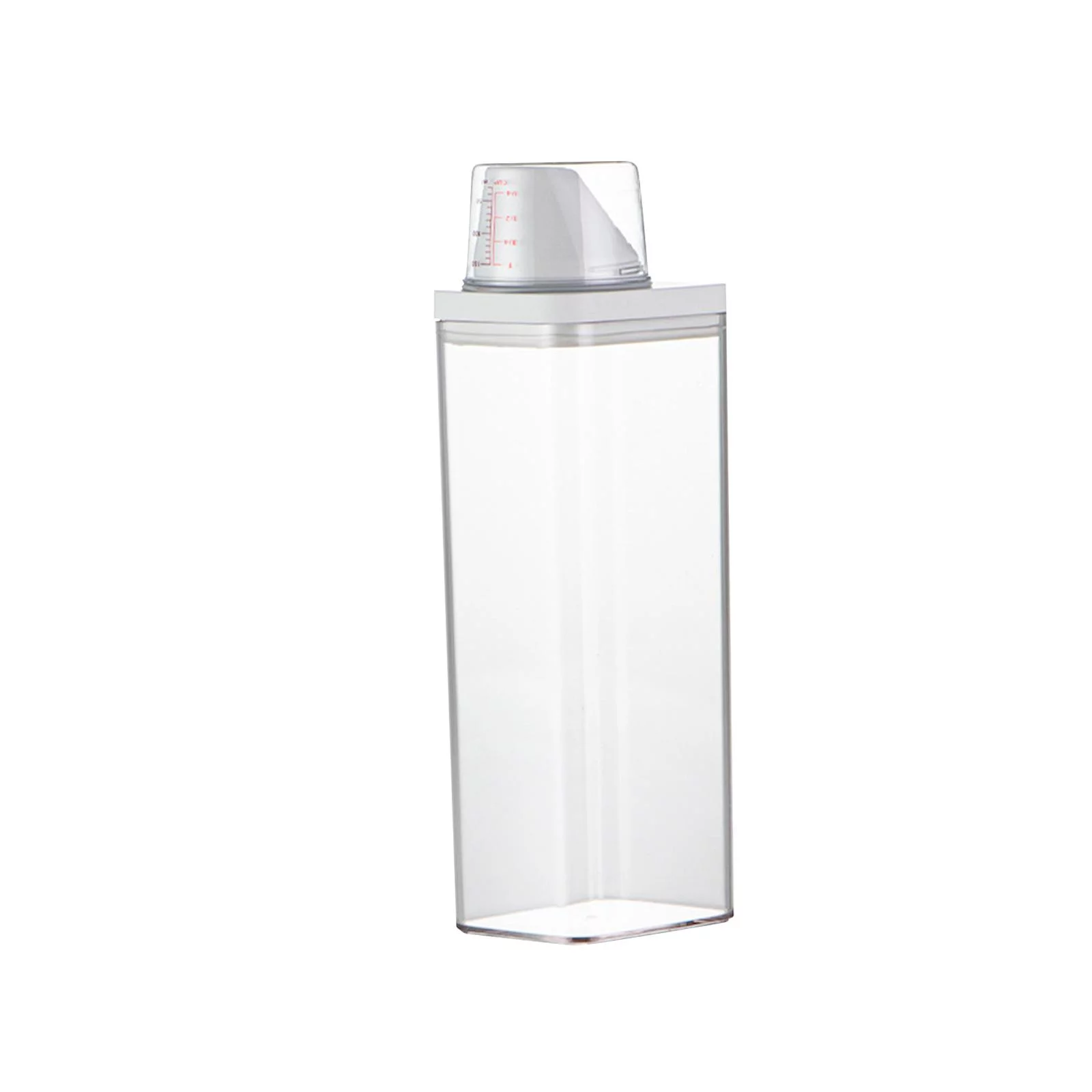 Pantry Organizer Dispenser with Lid Waterproof Breakfast Washing Powder Jar XL(1900ml)