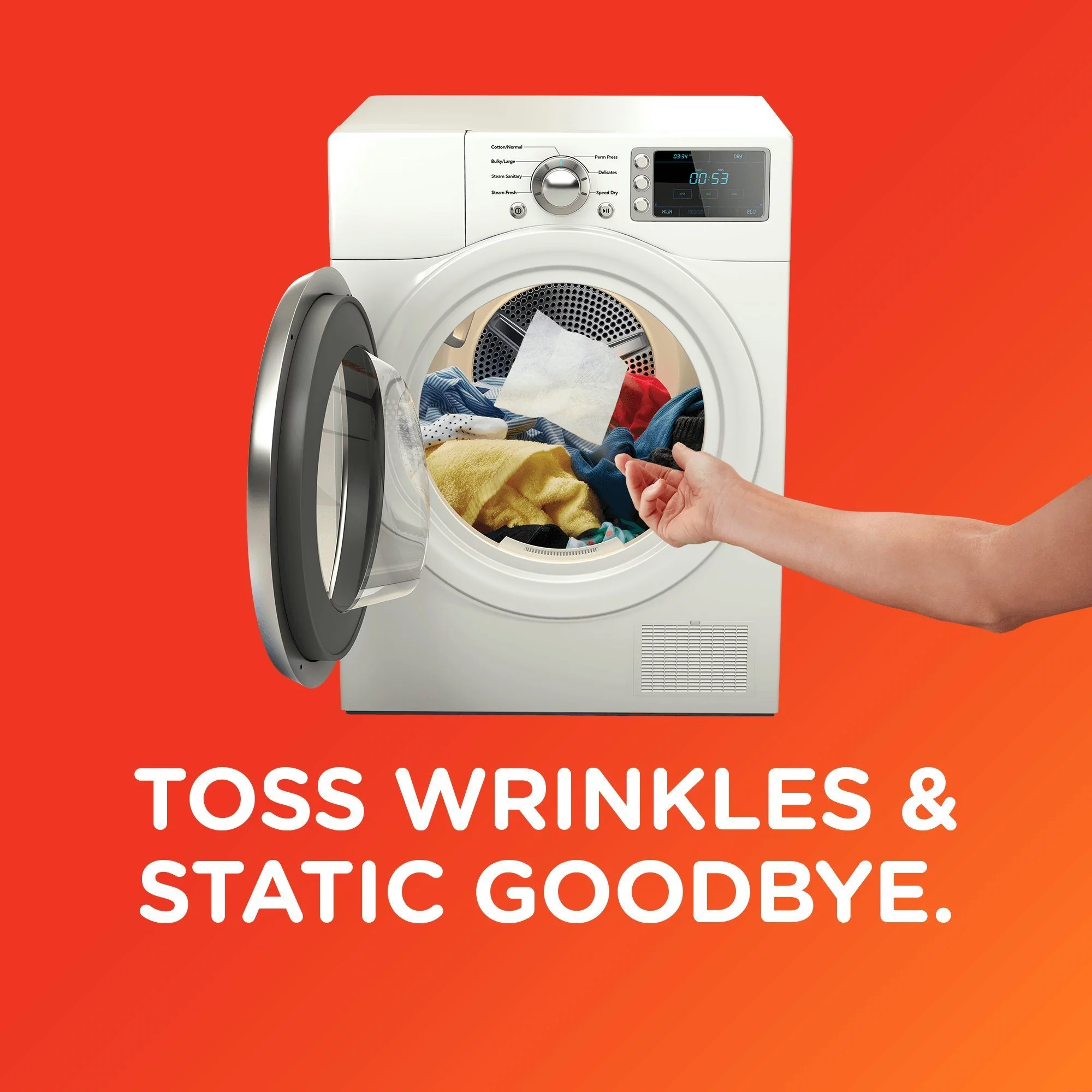 Bounce Fabric Softener Sheets, Free and Gentle, 240 Count, 1 Pack, White