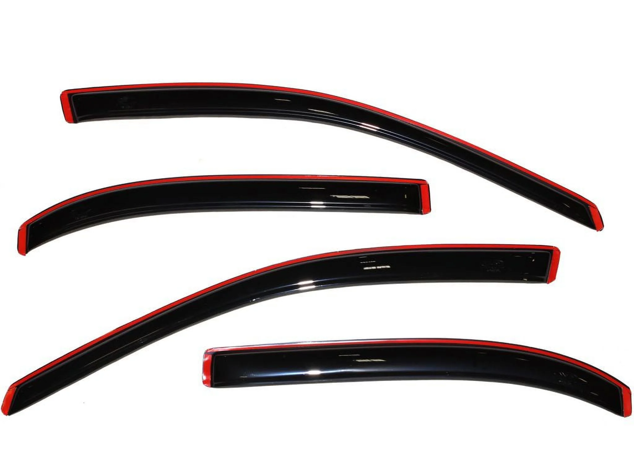 AVS 05-18 Nissan Navara King Cab Ventvisor In-Channel Front  Rear Window Deflectors 4pc - Smoke