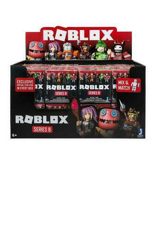 Lot of 4 |Roblox Mystery Figure Series 8 -  Randomly PIcked 4 Sealed Mystery Boxes