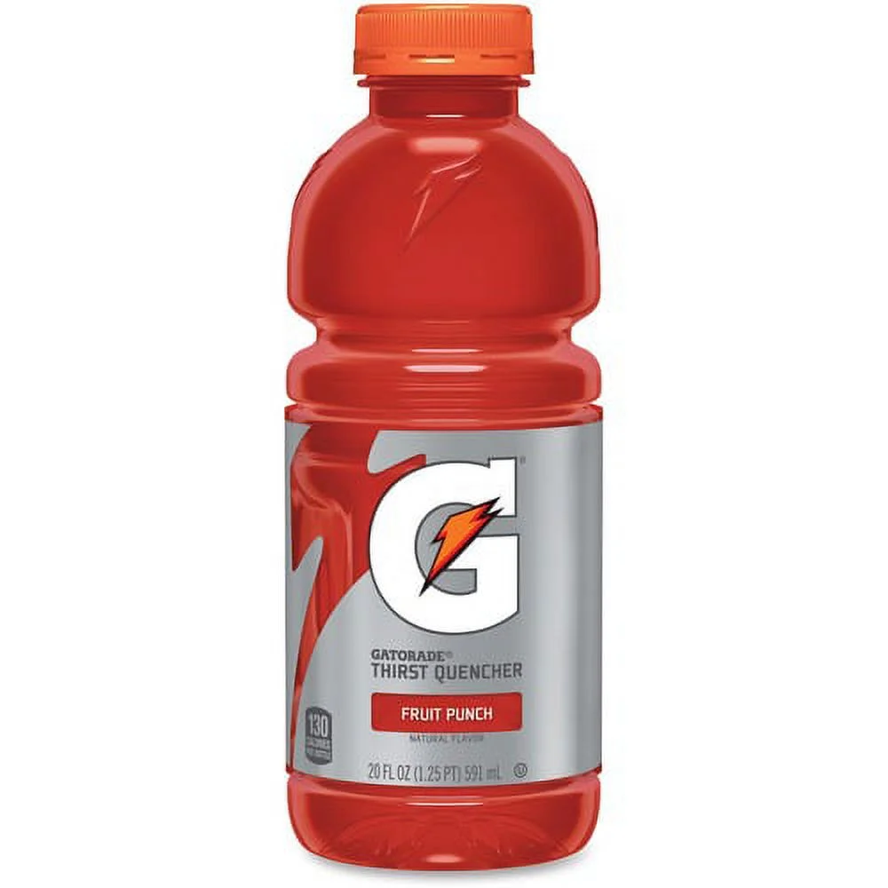 Gatorade Thirst Quencher Bottled Drink - 20 fl oz (591 mL) - 24 / Carton | Bundle of 10 Cartons