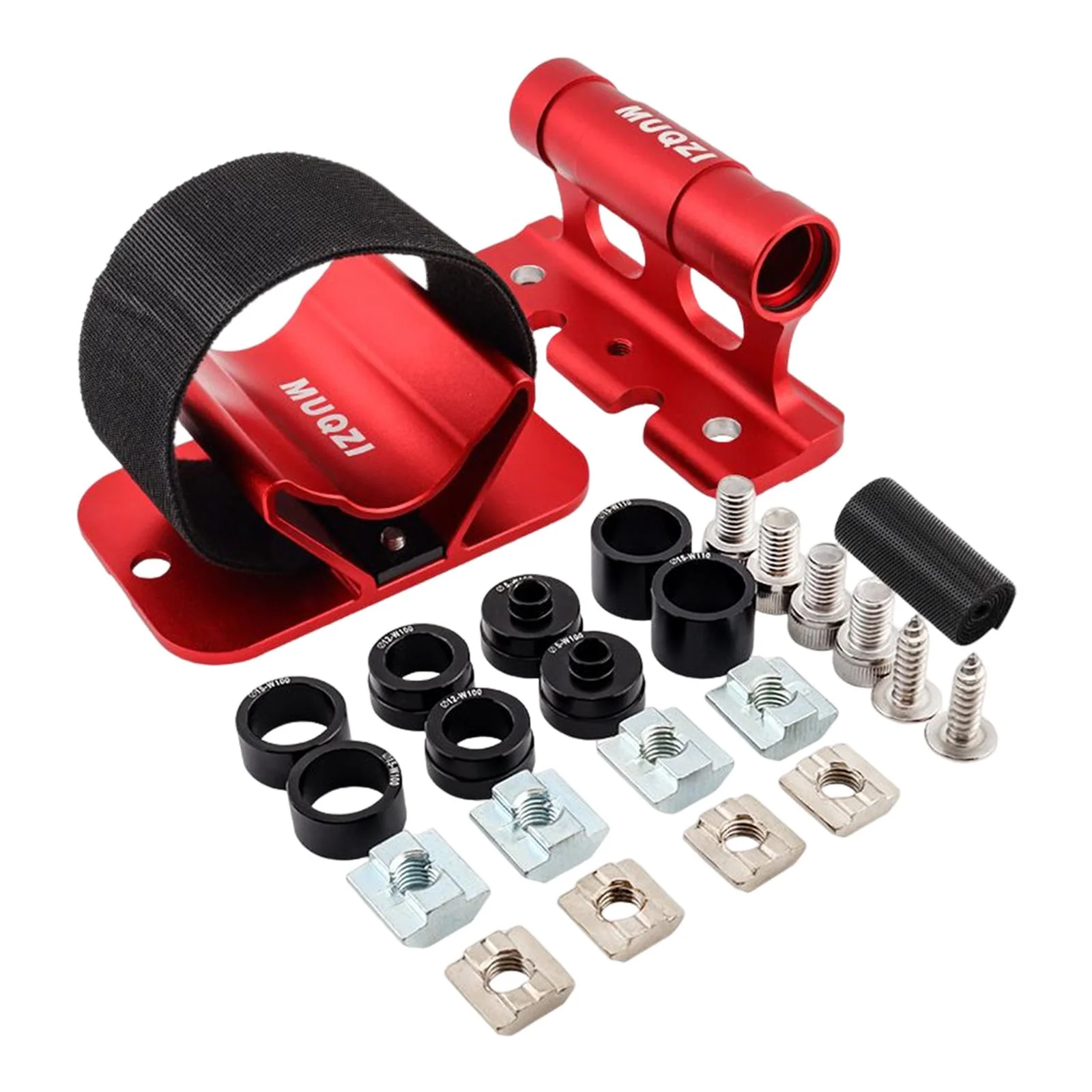 Bike Fork Mount Car Carrier Bike Stand Alloy Holder Accessories Holder Bracket Front Fork Fixed Clip Red