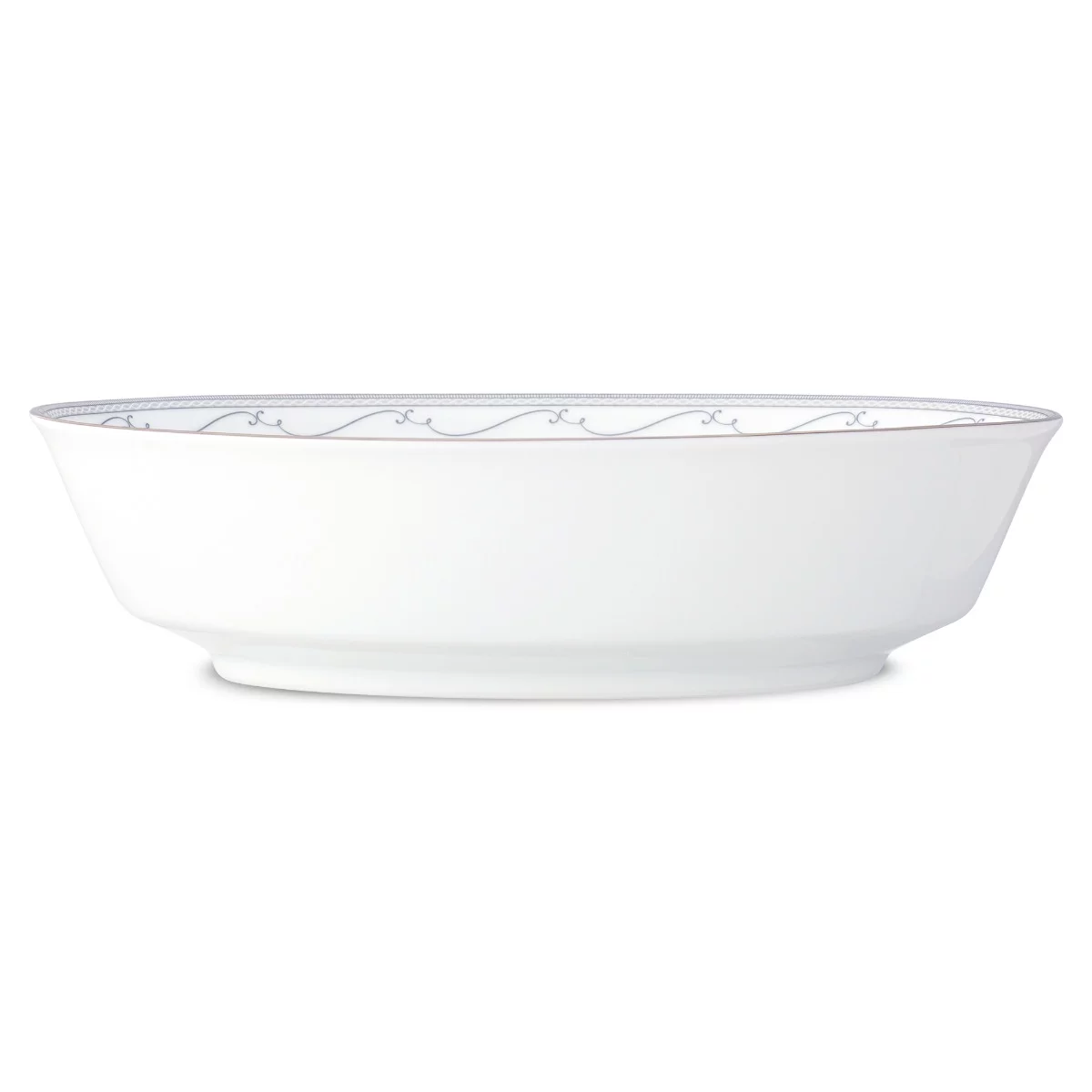 Noritake Satin Flourish Oval Vegetable Bowl