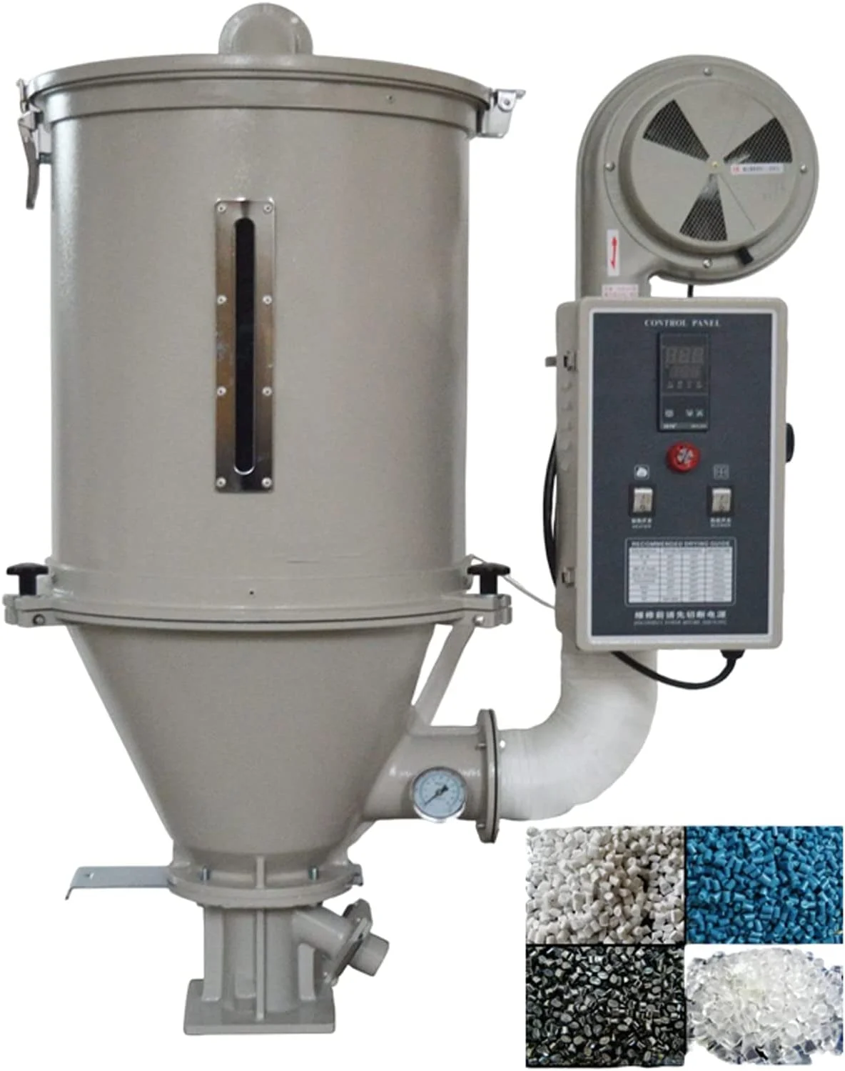 INTSUPERMAI 25kg Plastic Hopper Dryer Auto Loader Drying Machine 220V