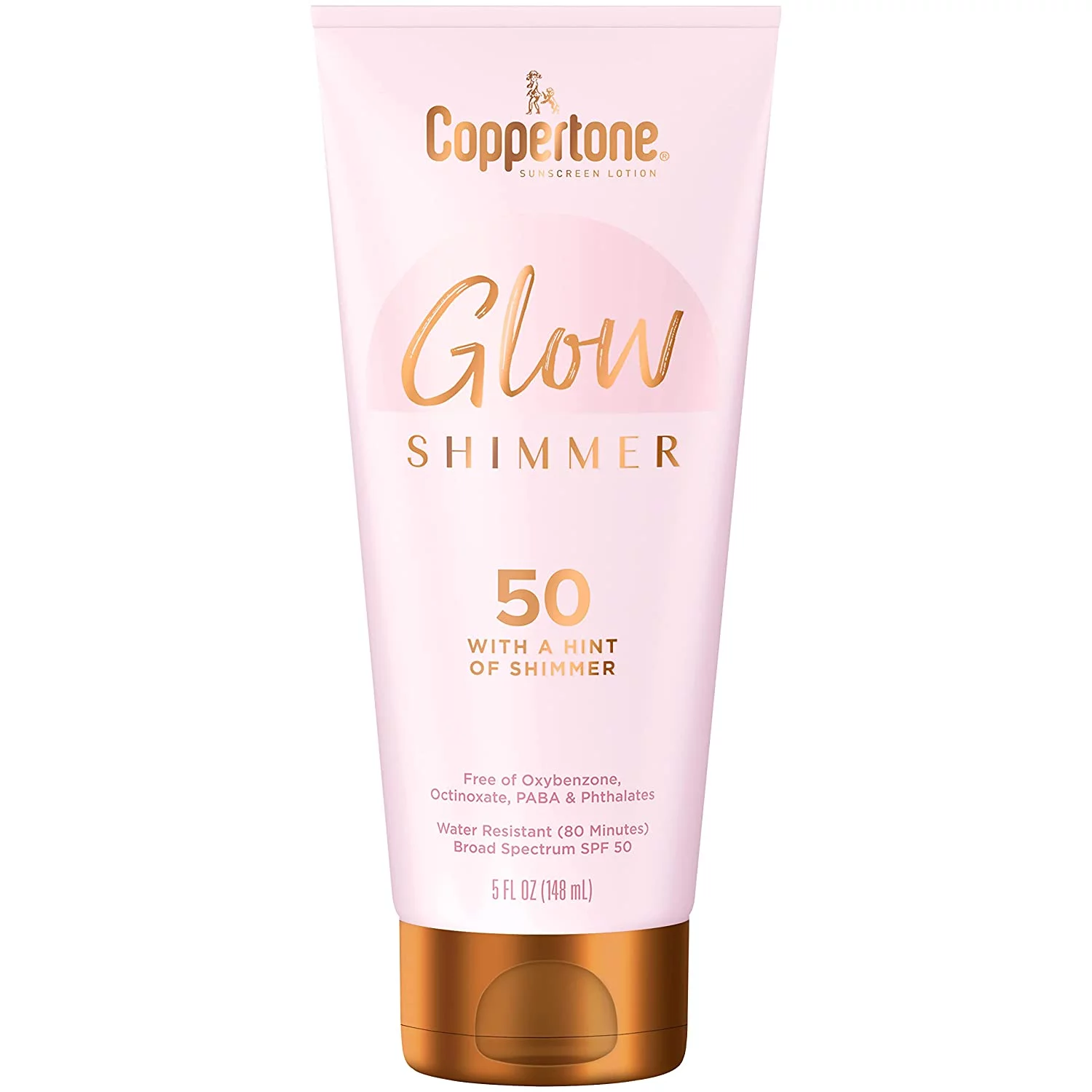 Coppertone Glow SPF 50 Lotion, 5 Ounce (Pack of 2)
