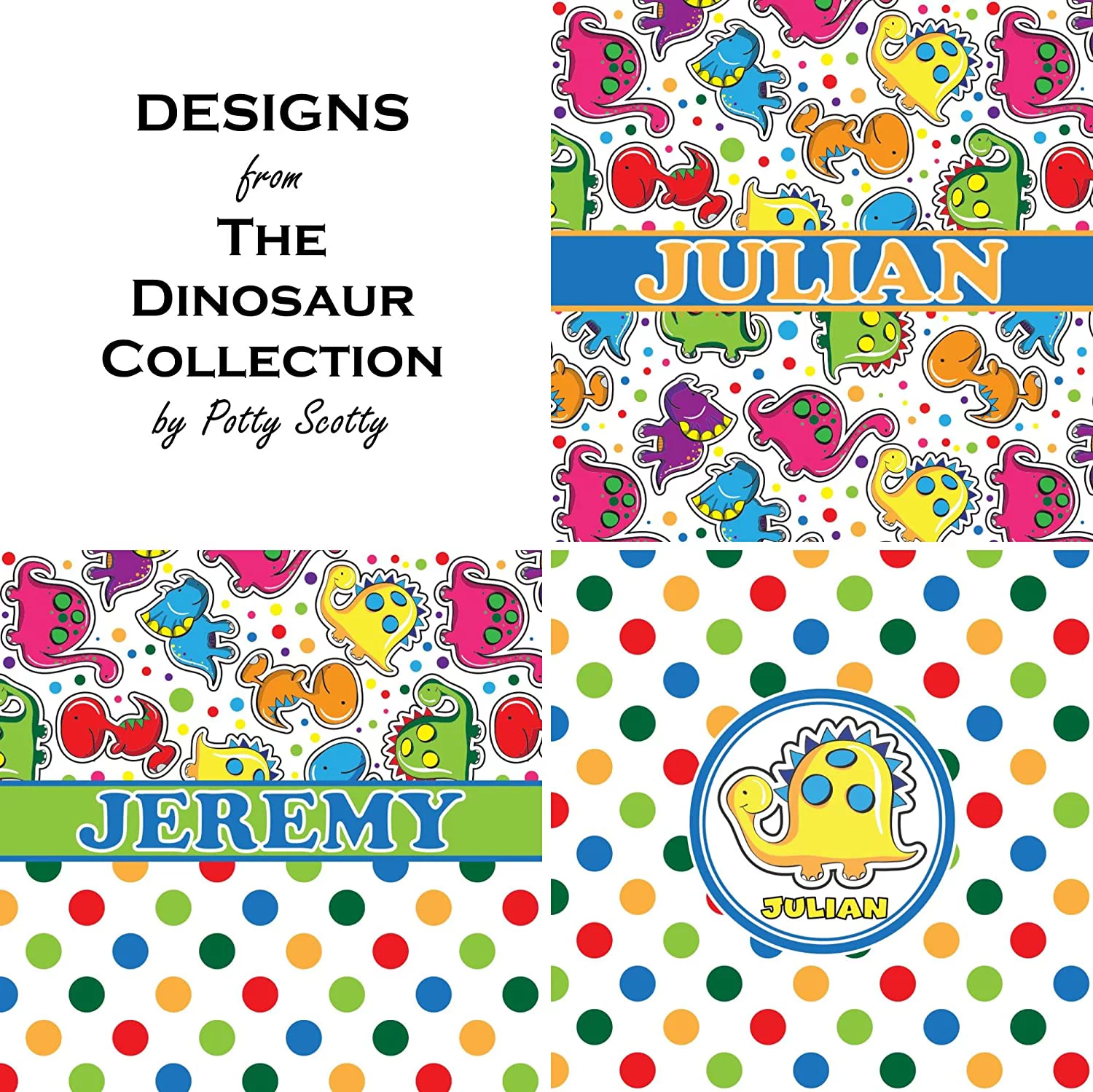 Personalized Dino Water Bottle