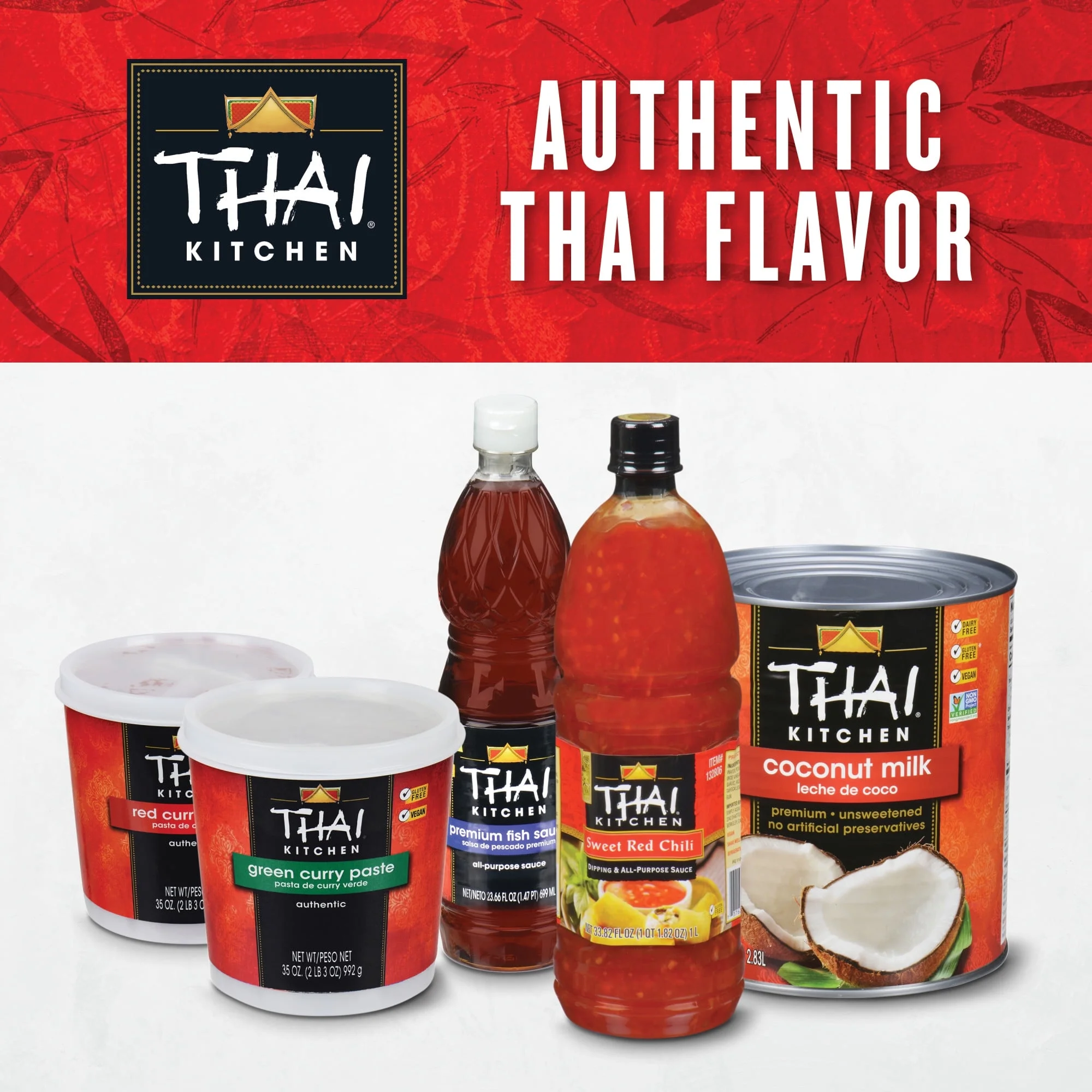 Thai Kitchen Red Curry Paste, 35 oz