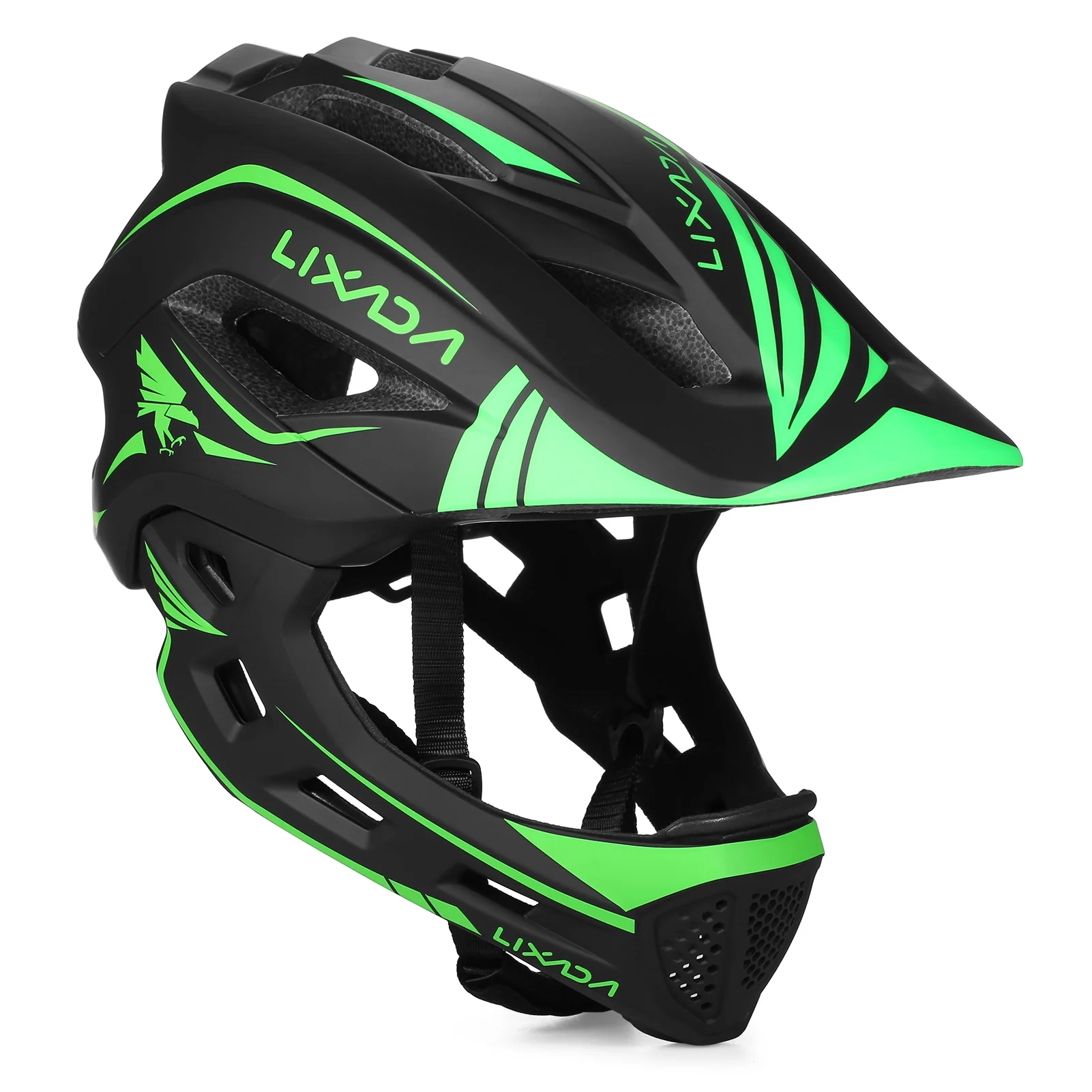 Lixada Kids Detachable Full Face Helmet - Superior Protective Gear for Roller Skating and Bike Riding