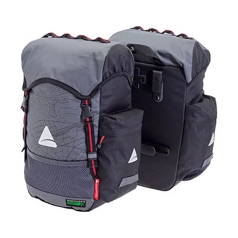 Axiom Seymour Oceanweave Pannier Bag Axiom Pannier Seymour O-weave P35+ Gy/bk