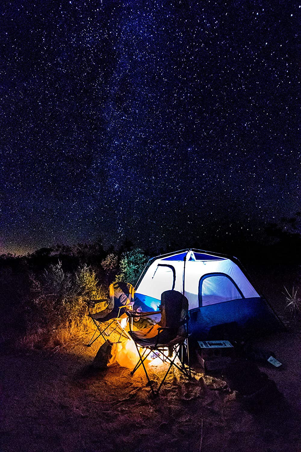 OT QOMOTOP Tents, 4 Person 60 Seconds Set Up Camping Tent, Waterproof Pop Up Tent with Top Rainfly, Instant Cabin Tent, Advanced Venting Design, Provide Gate Mat