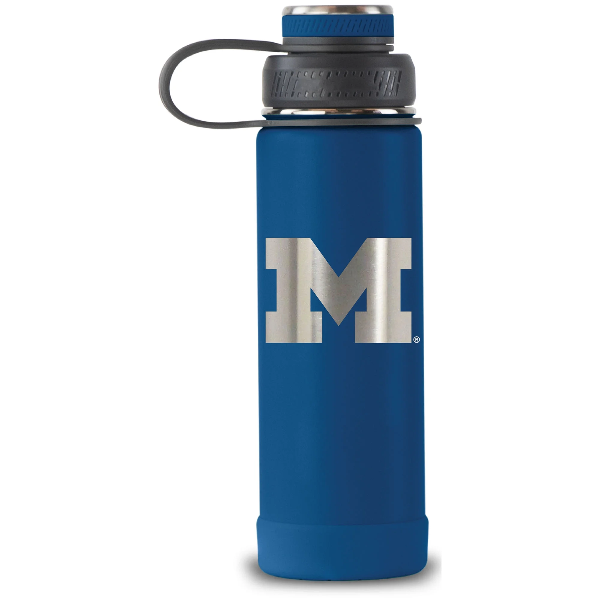 Navy Michigan Wolverines 20oz. EcoVessel Boulder Bottle