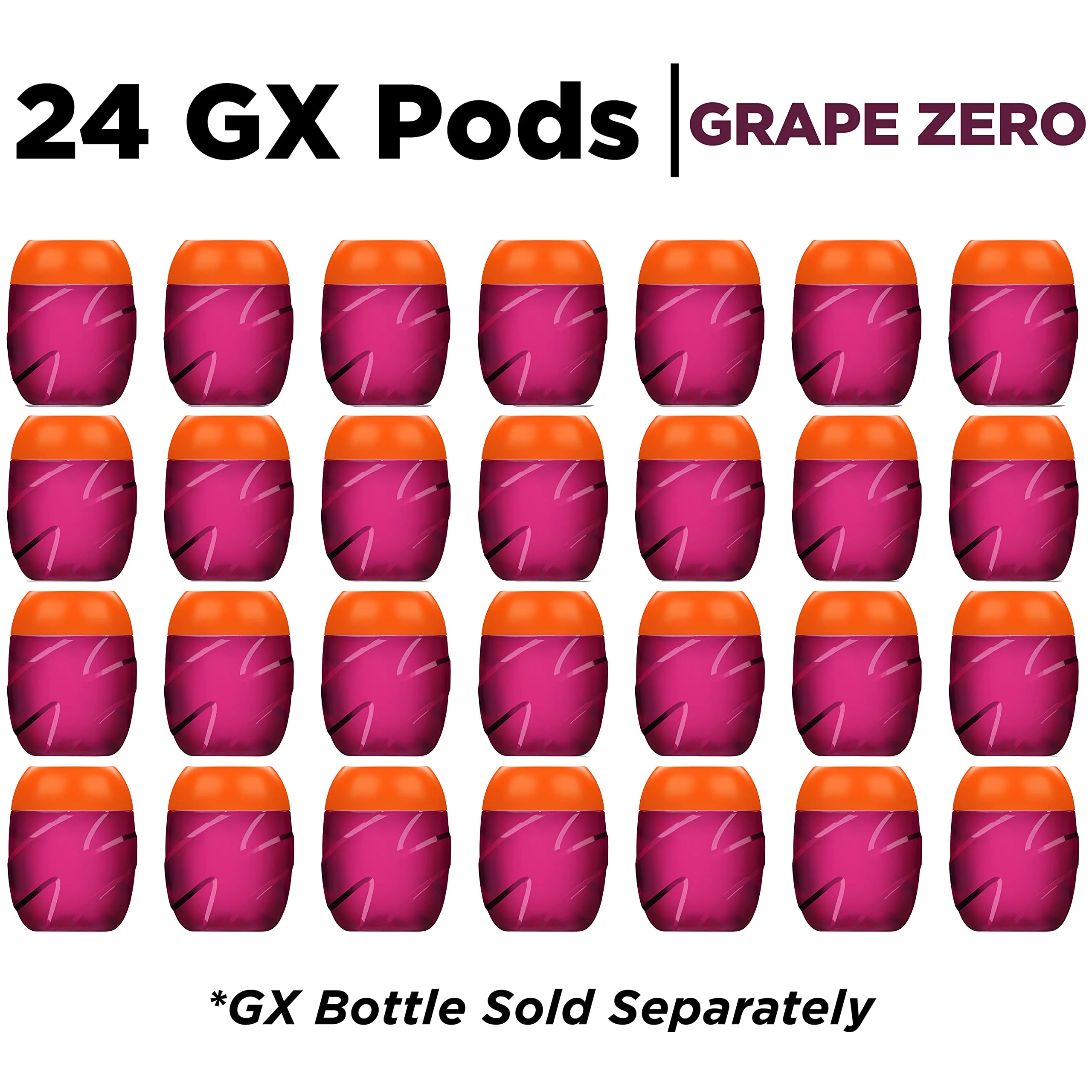 Gatorade Gx Hydration System, Non-Slip Gx Squeeze Bottles Or Gx Sports Drink Concentrate Pods - 4 Count (Pack Of 6)