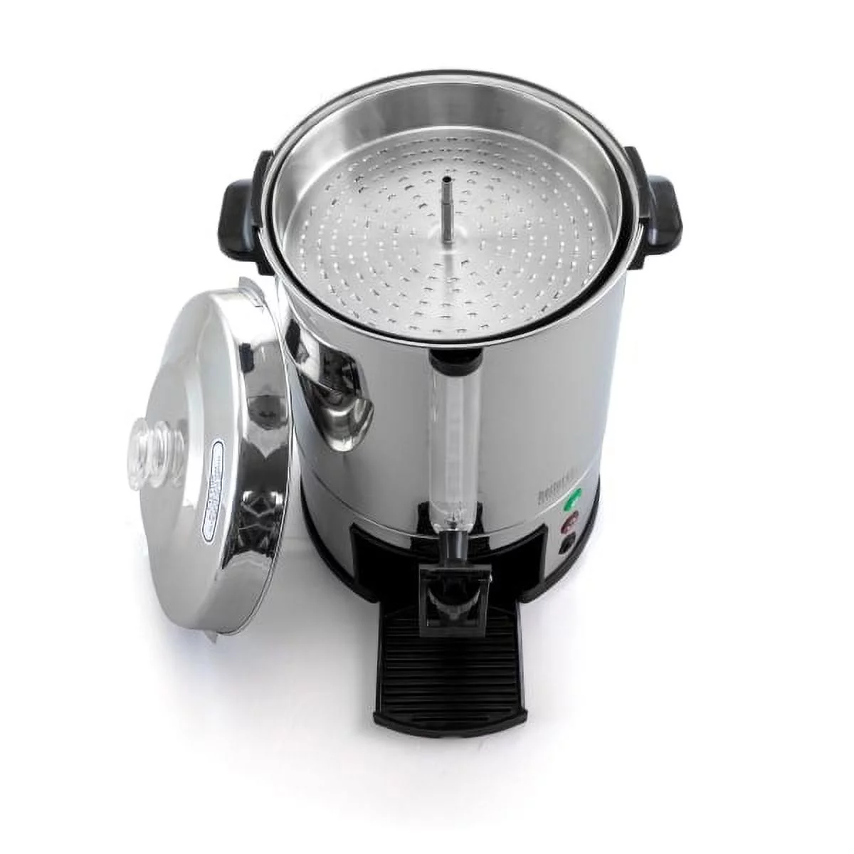 Better Chef 100-Cup Stainless Steel Coffee Urn, Silver