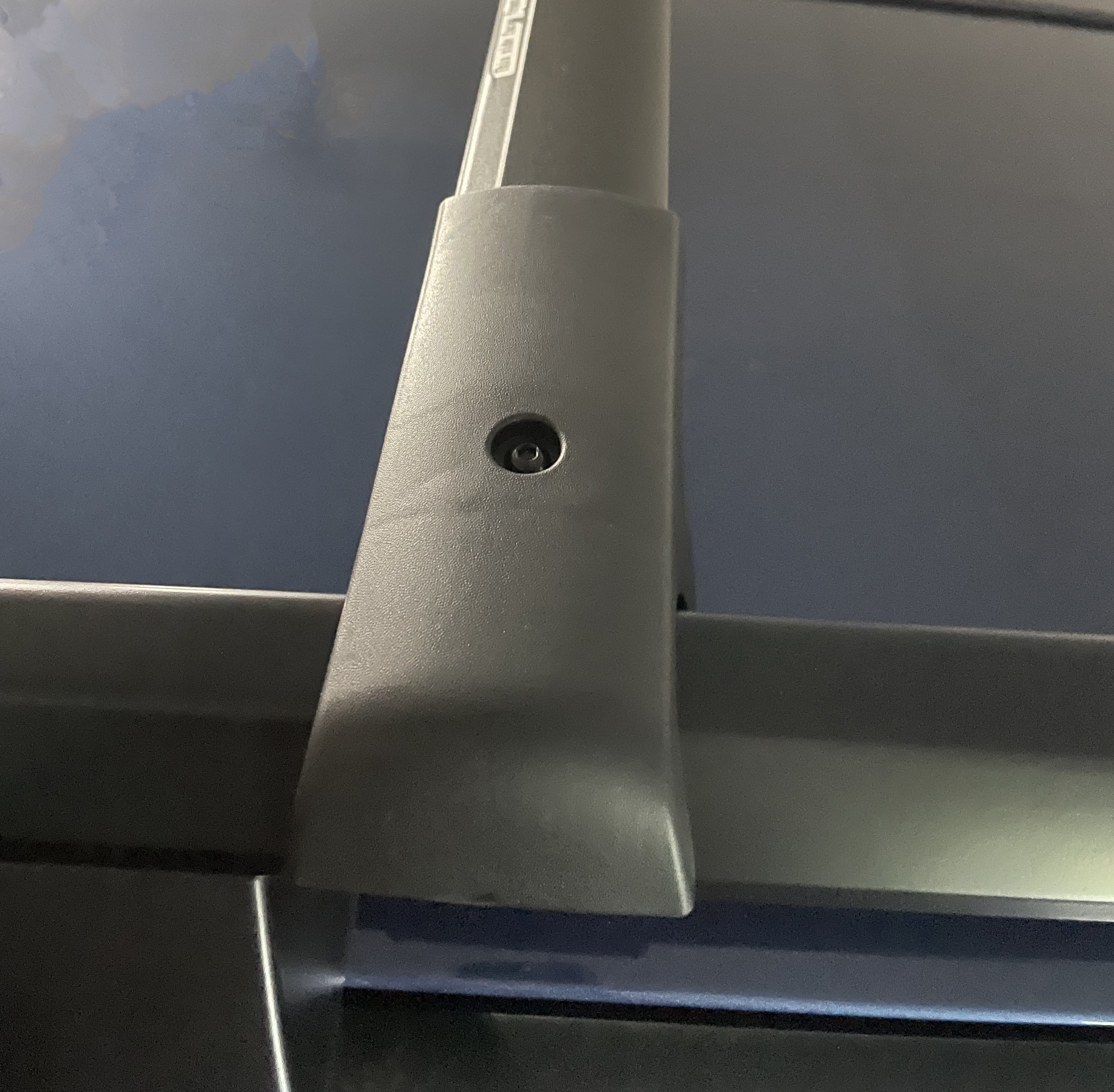 BRIGHTLINES Aero Roof Rack Cross Bars Replacement for Subaru Ascent 2019-2024 a Set of 2pcs, Black Aluminum Top Cargo Rack