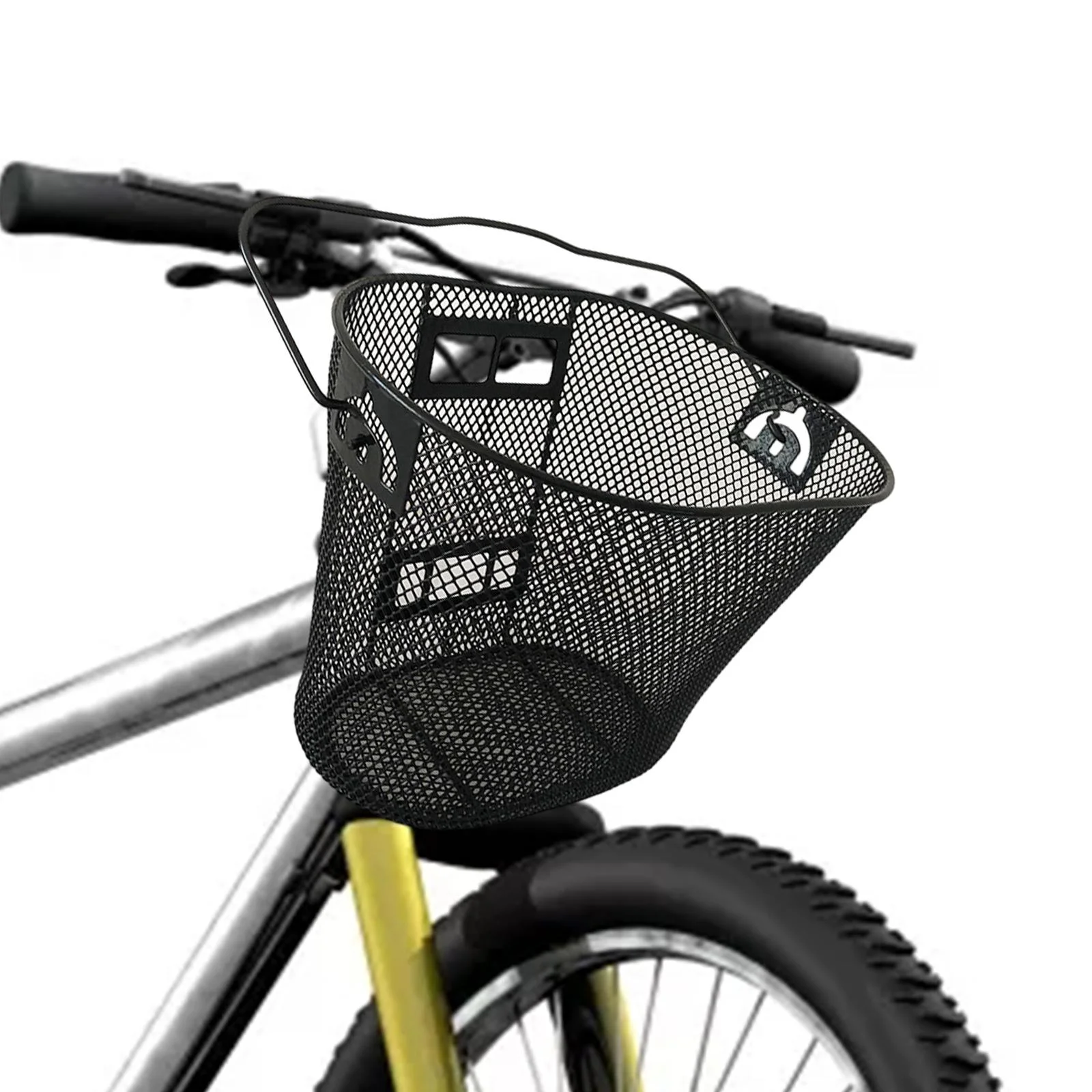 Baoblaze Front Bike Basket Bike Frame Basket Cargo Rack Basket Basket