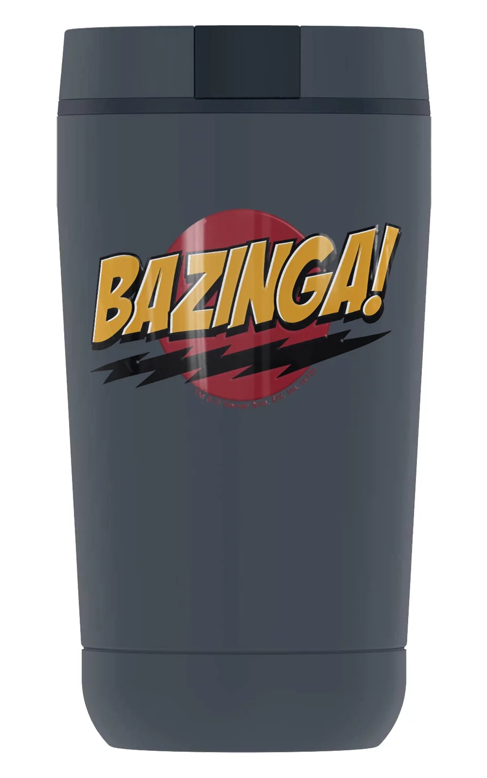 Big Bang Theory Sheldon Bazinga, GUARDIAN COLLECTION BY THERMOS Stainless Steel Travel Tumbler, Vacuum insulated & Double Wall, 12oz