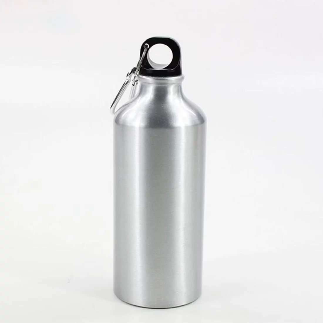 PreAsion 10pcs 600ml Water Bottle with Safe Lock Aluminium Silver