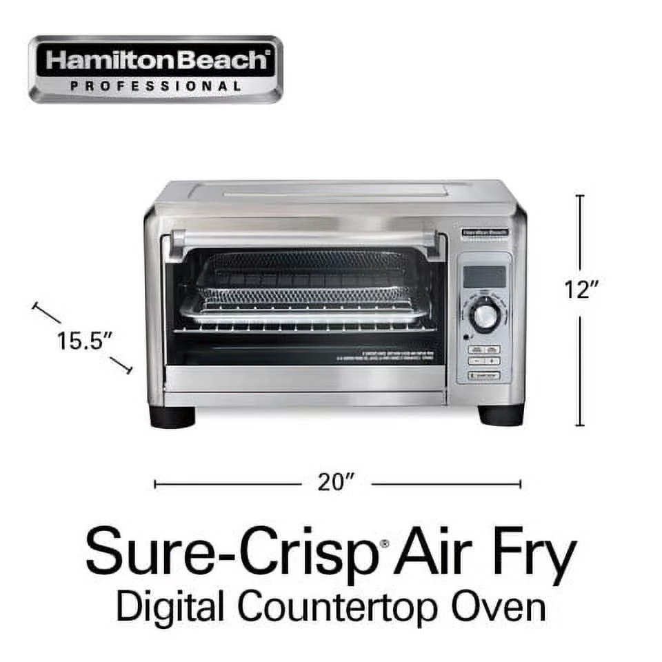 Hamilton Beach 31243HB Sure-Crisp Digital Air Fryer Countertop Oven