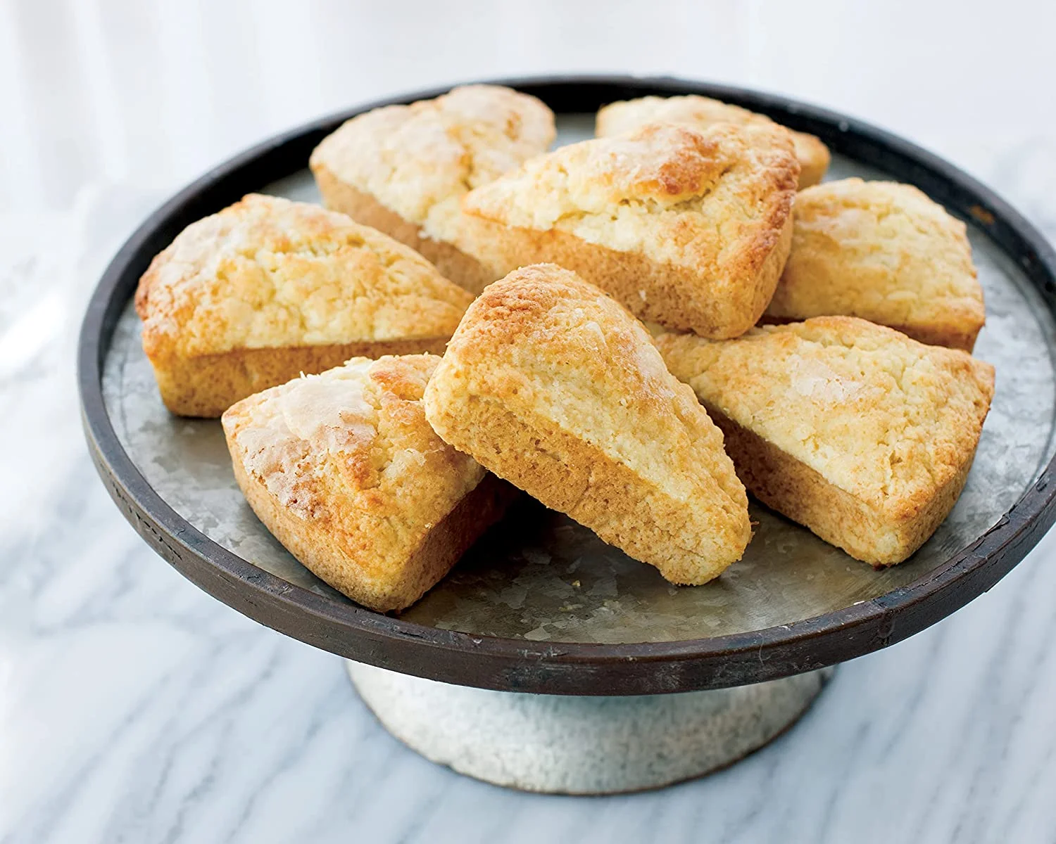 Nordic Ware Scottish Scone & Cornbread Pan, Grey black